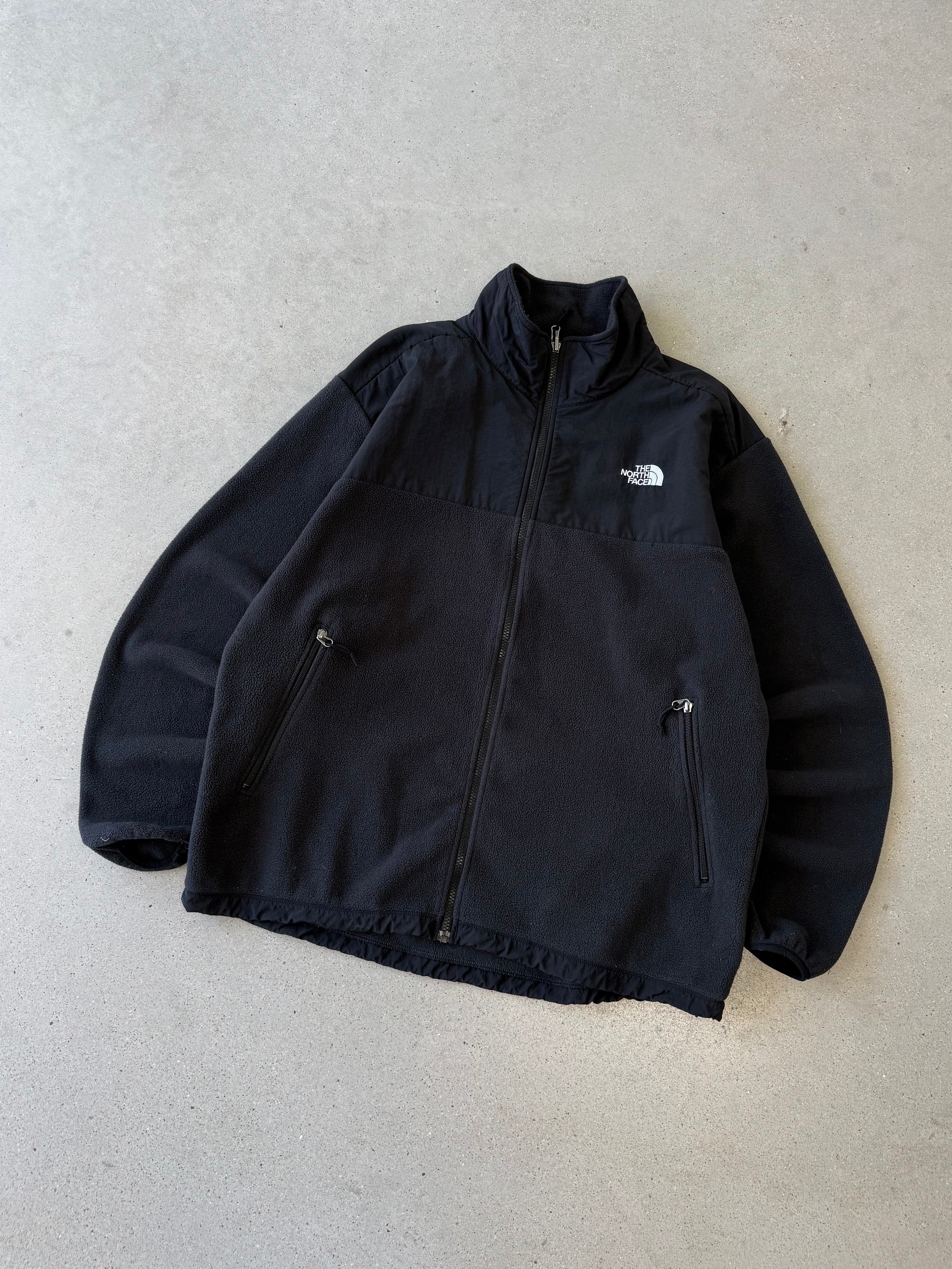 Vintage The North Face Fleece Jacket - XL (Black)