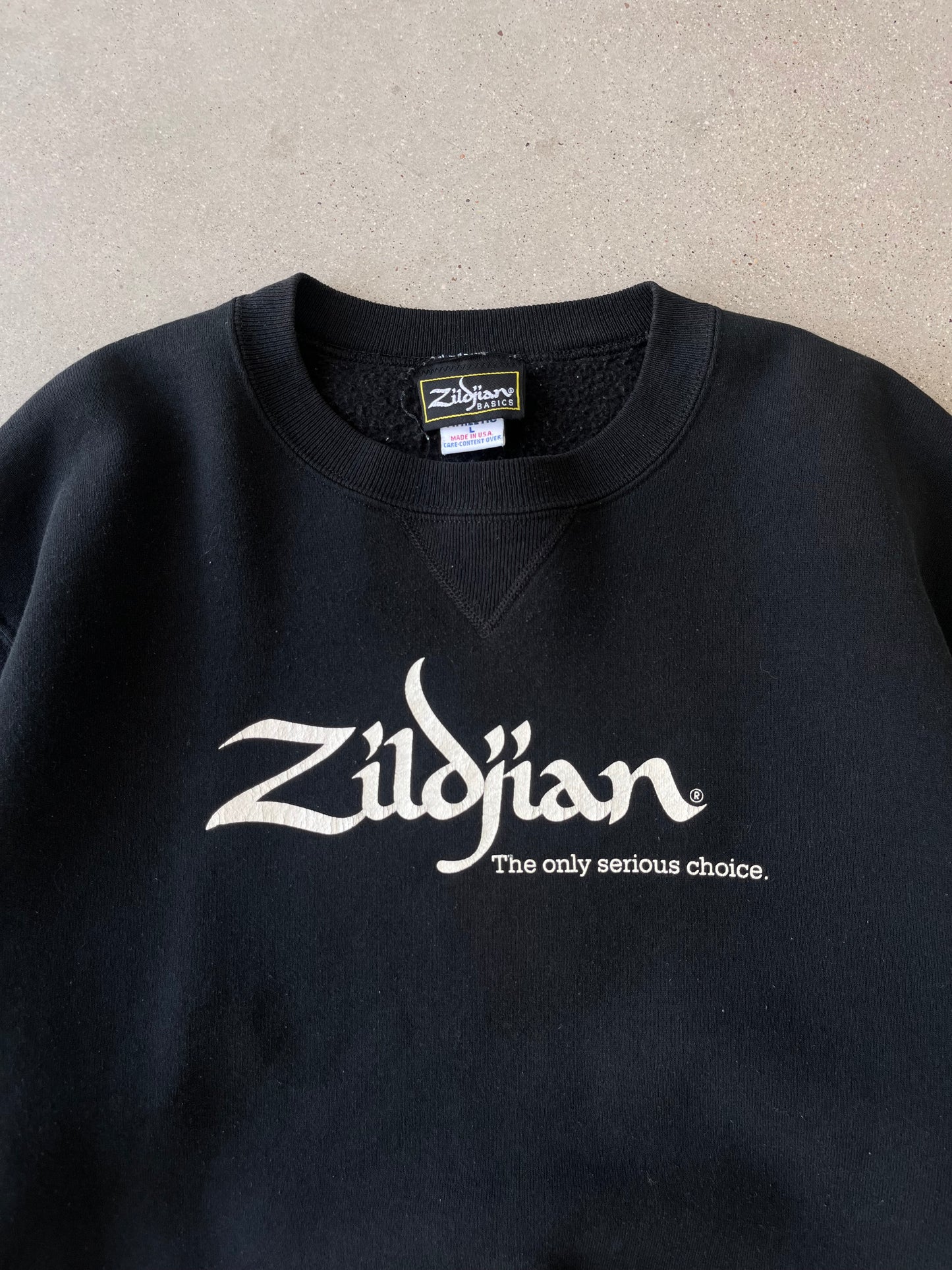 Vintage Zildjian Russell Athletic Crewneck - L