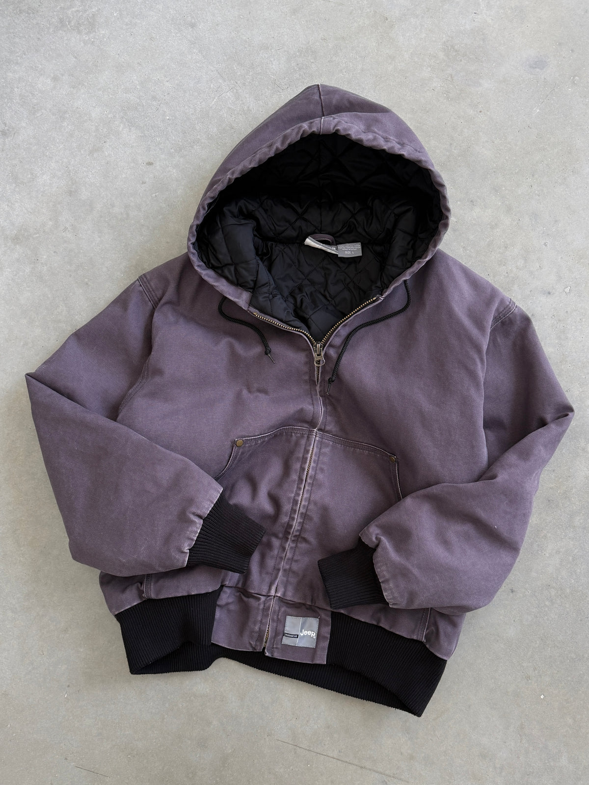Vintage Jeep Purple Active Jacket - L