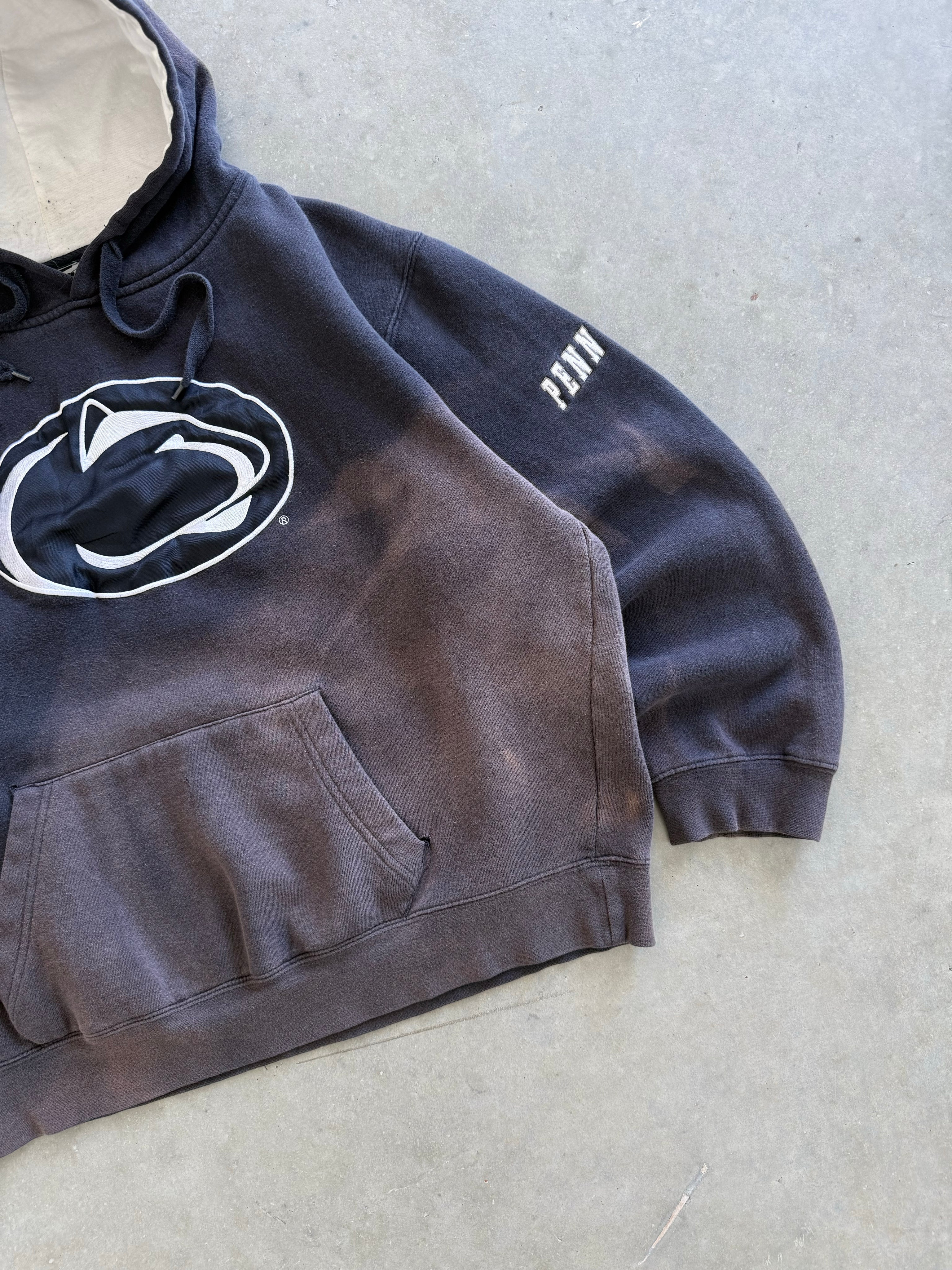 Vintage Penn State Sun Damaged Hoodie (L)