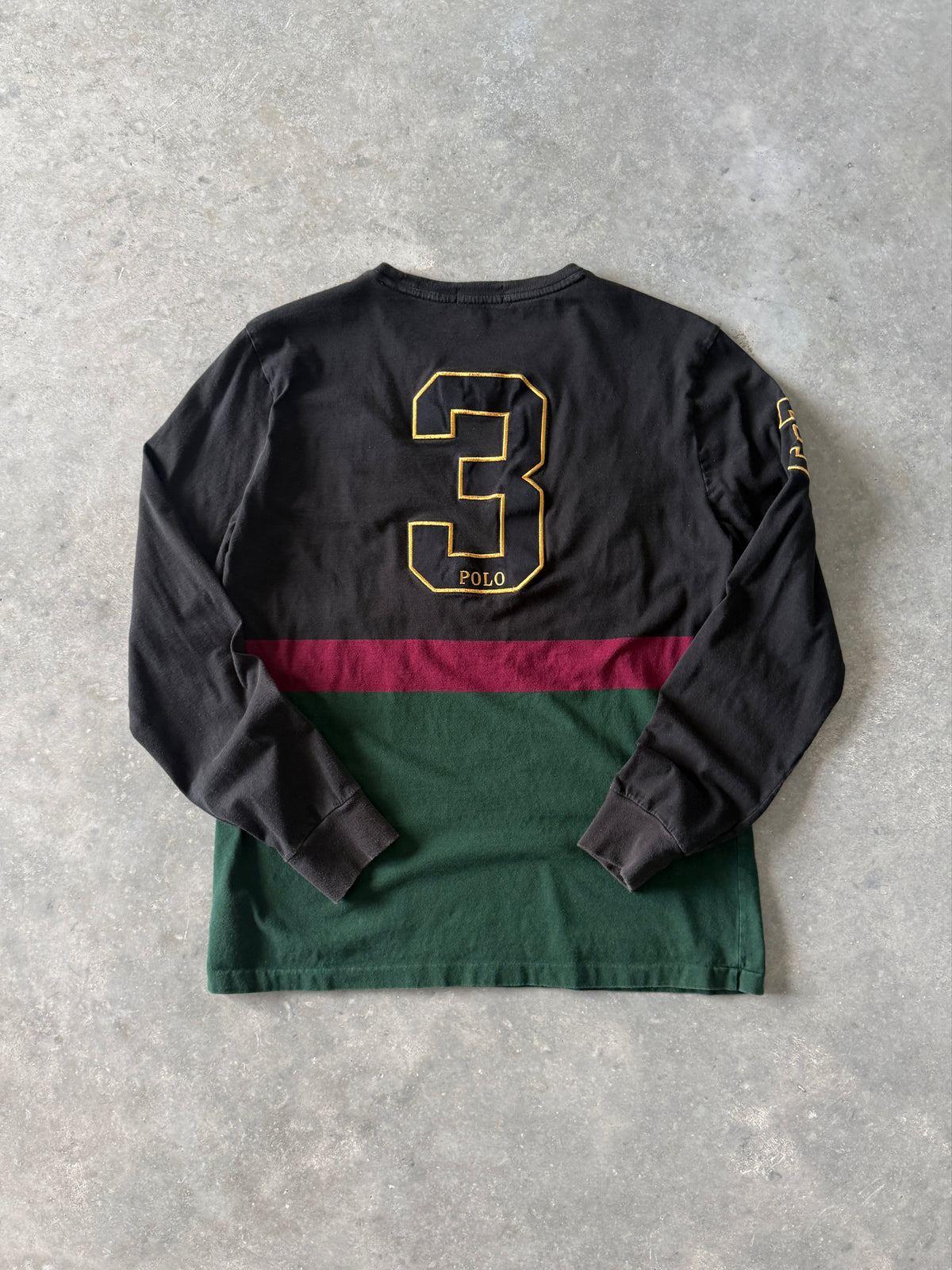 Vintage Polo Ralph Lauren Big Pony Long Sleeve T-shirt (M)