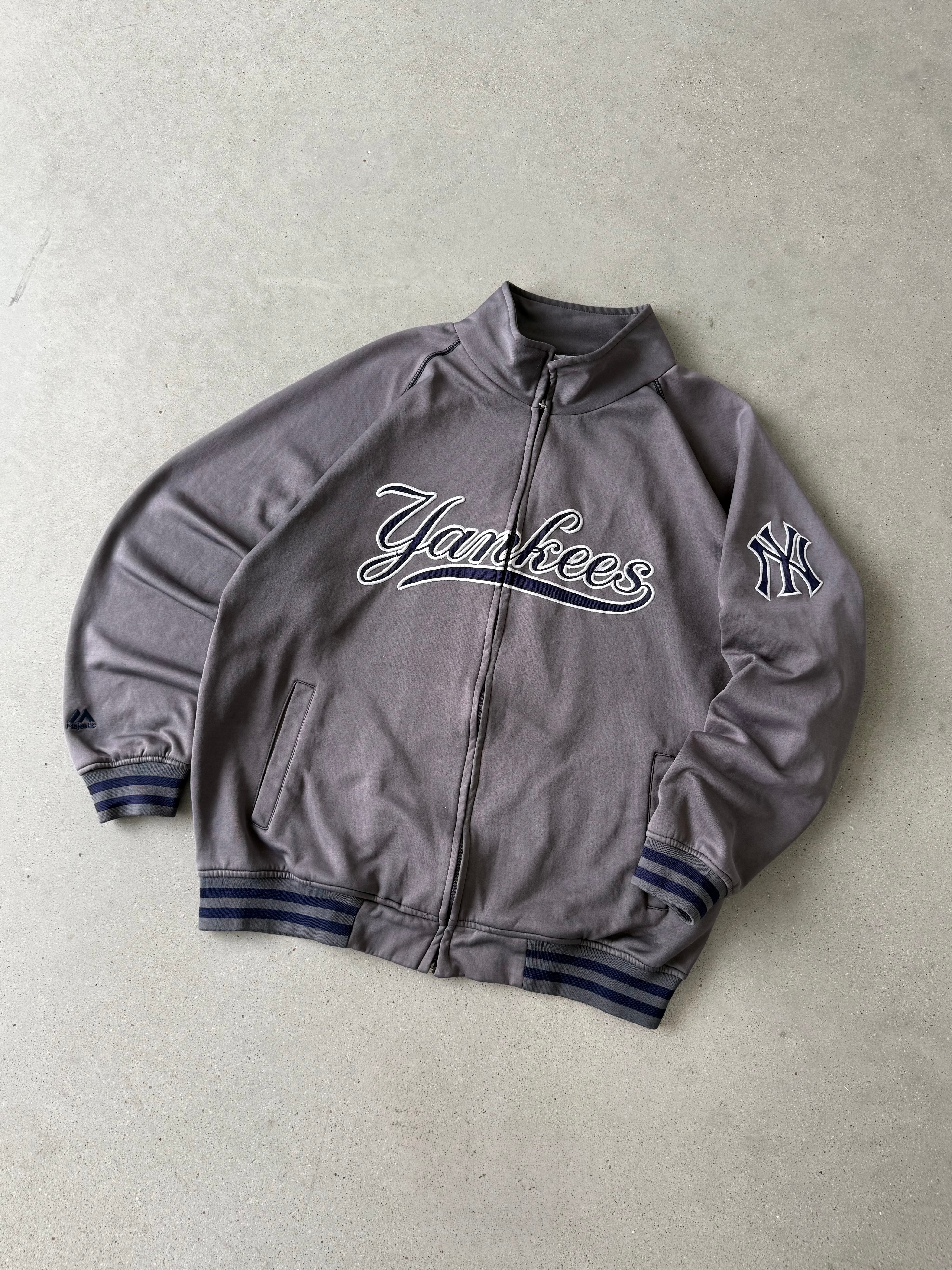 Vintage Yankees Majestic Track Jacket - XL