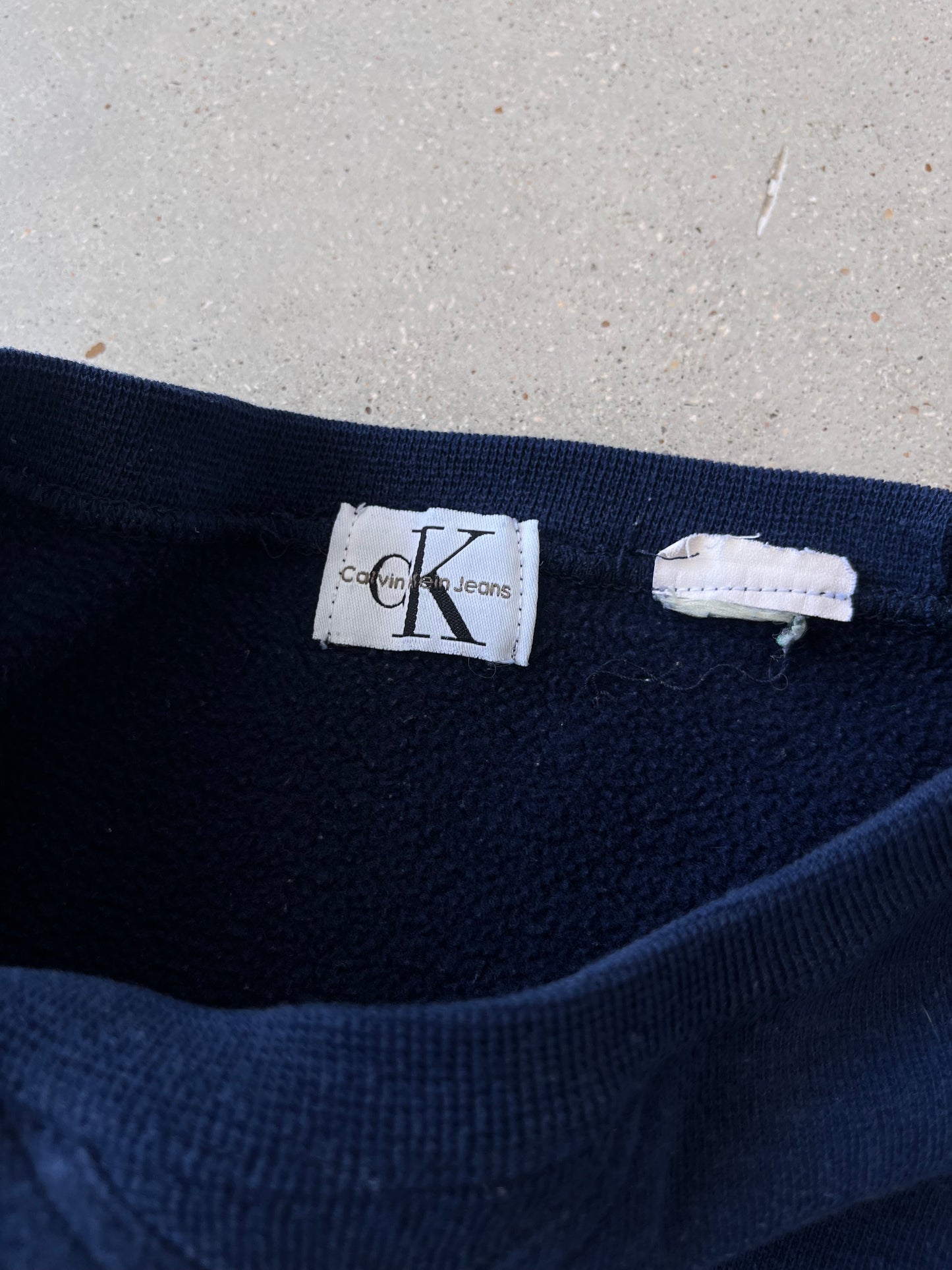 Vintage Calvin Klein Jeans Navy Crewneck - XL