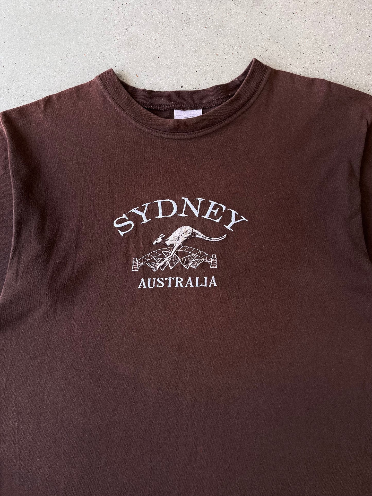 Vintage Sydney Australia Embroidered Tee - XL