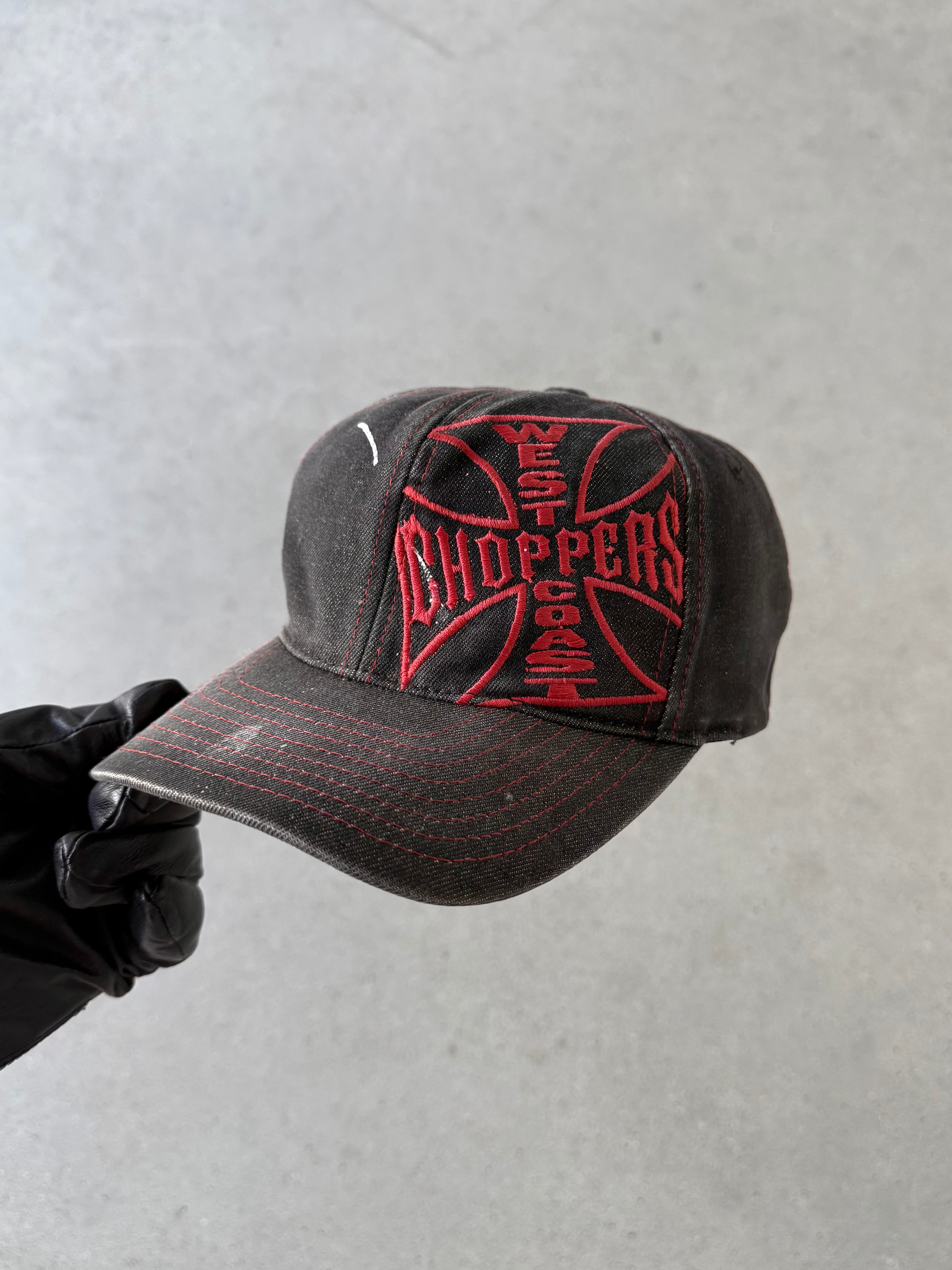 Vintage 2000s West Coast Choppers Faded Cap
