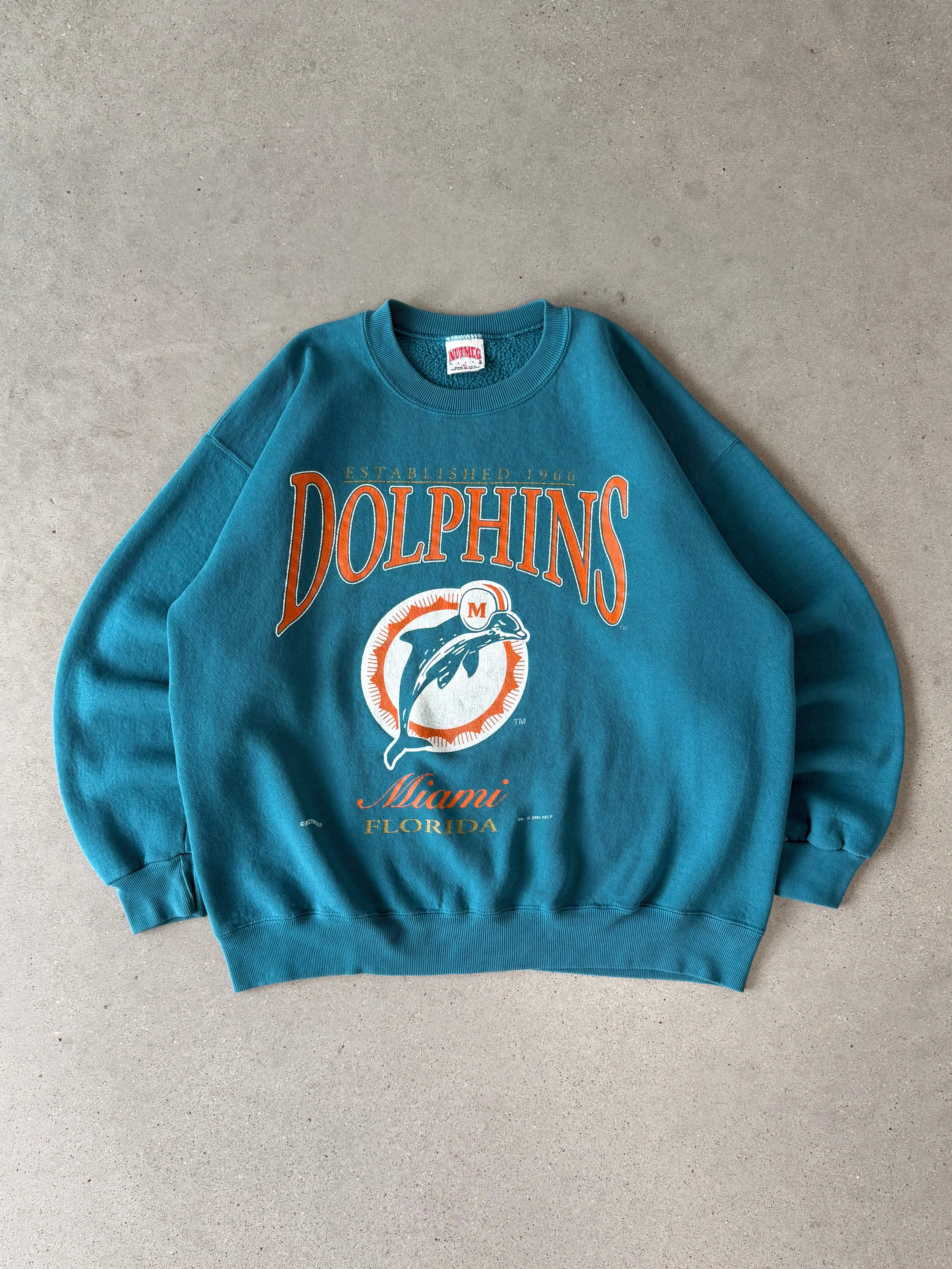 Vintage 1995 Miami Dolphins NFL Crewneck - XL