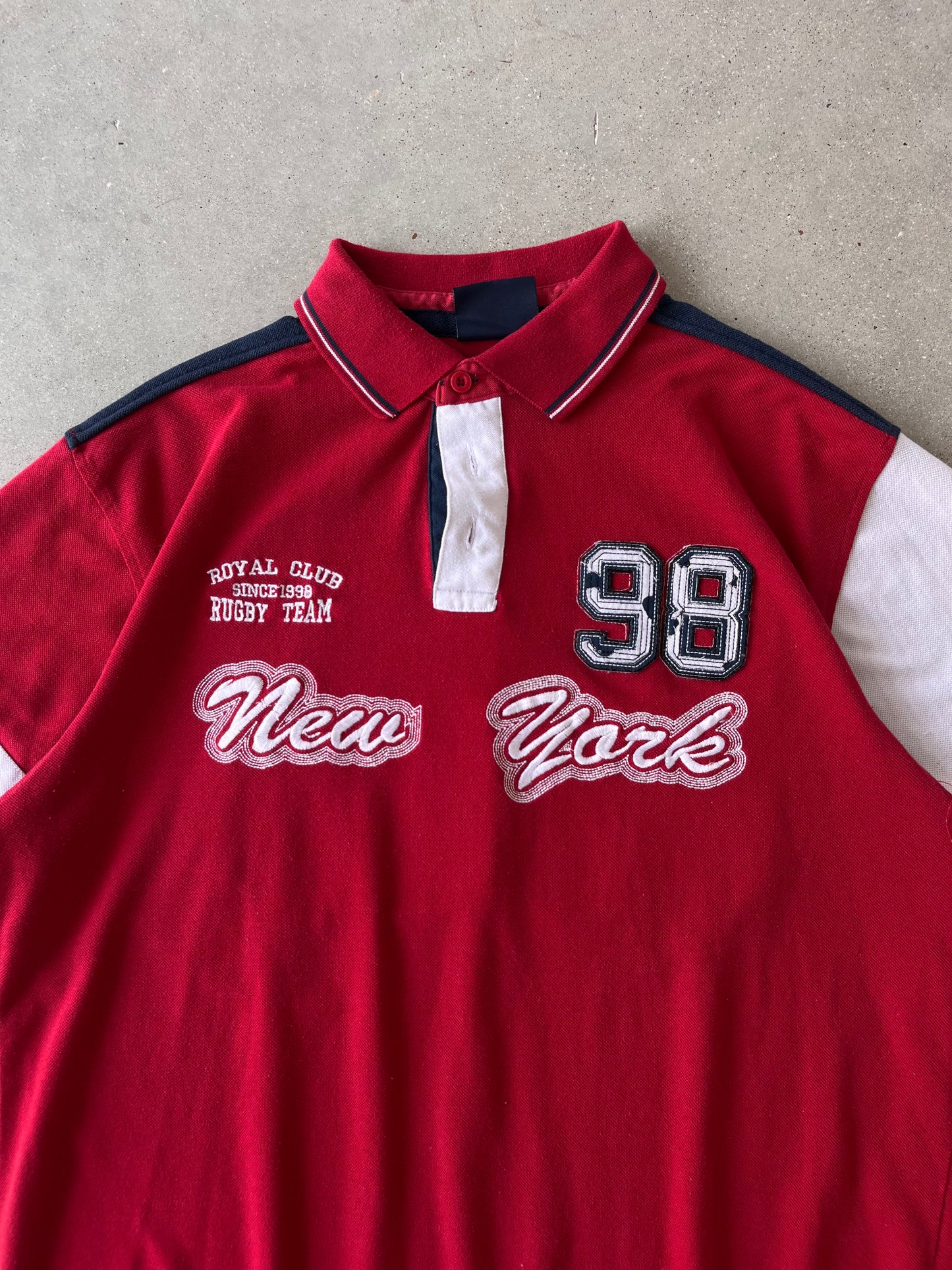 Vintage Y2K US RUGB New York Polo - XL