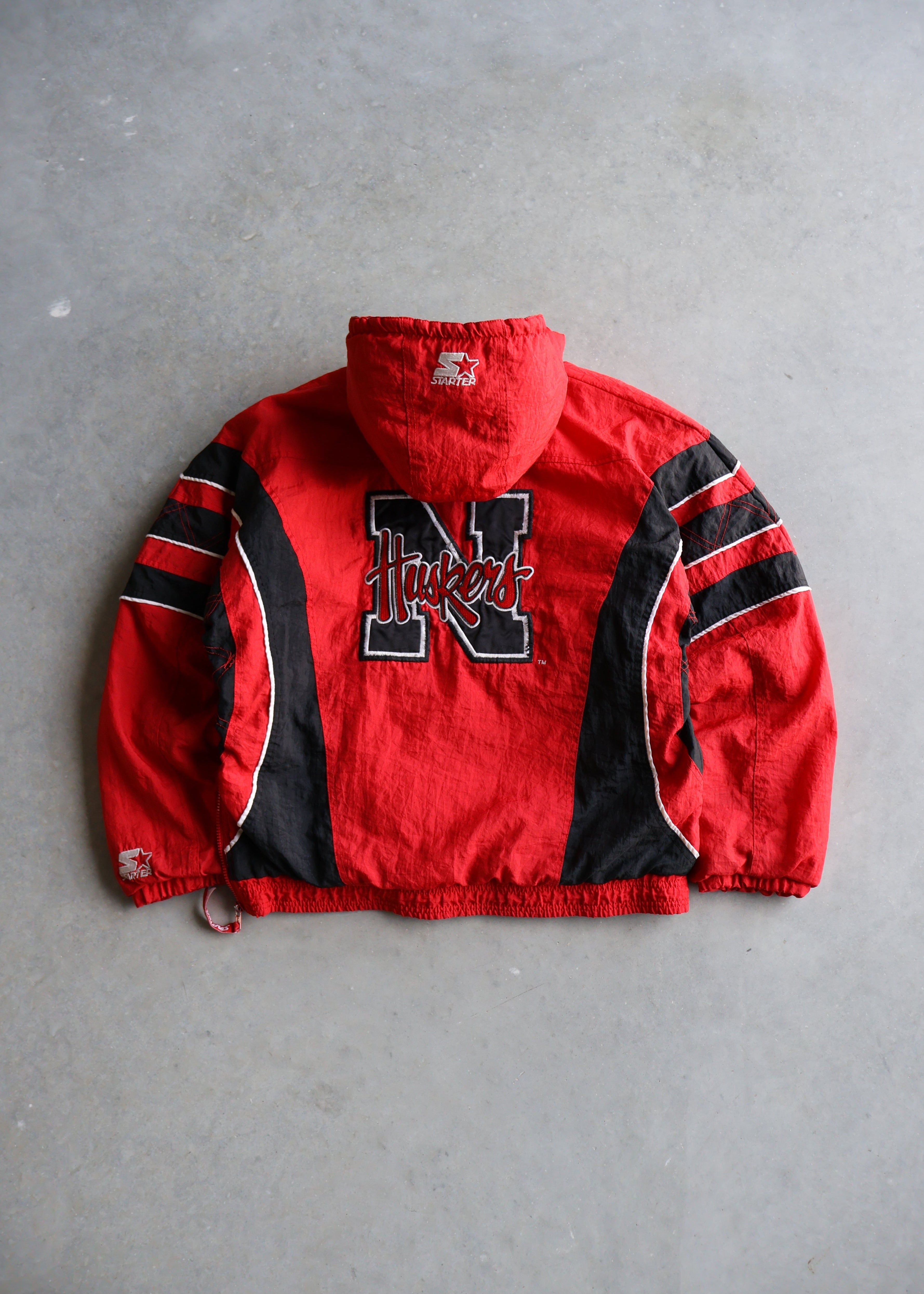 Vintage 1990s Nebraska Huskers Starter Puffer Jackets (XL)