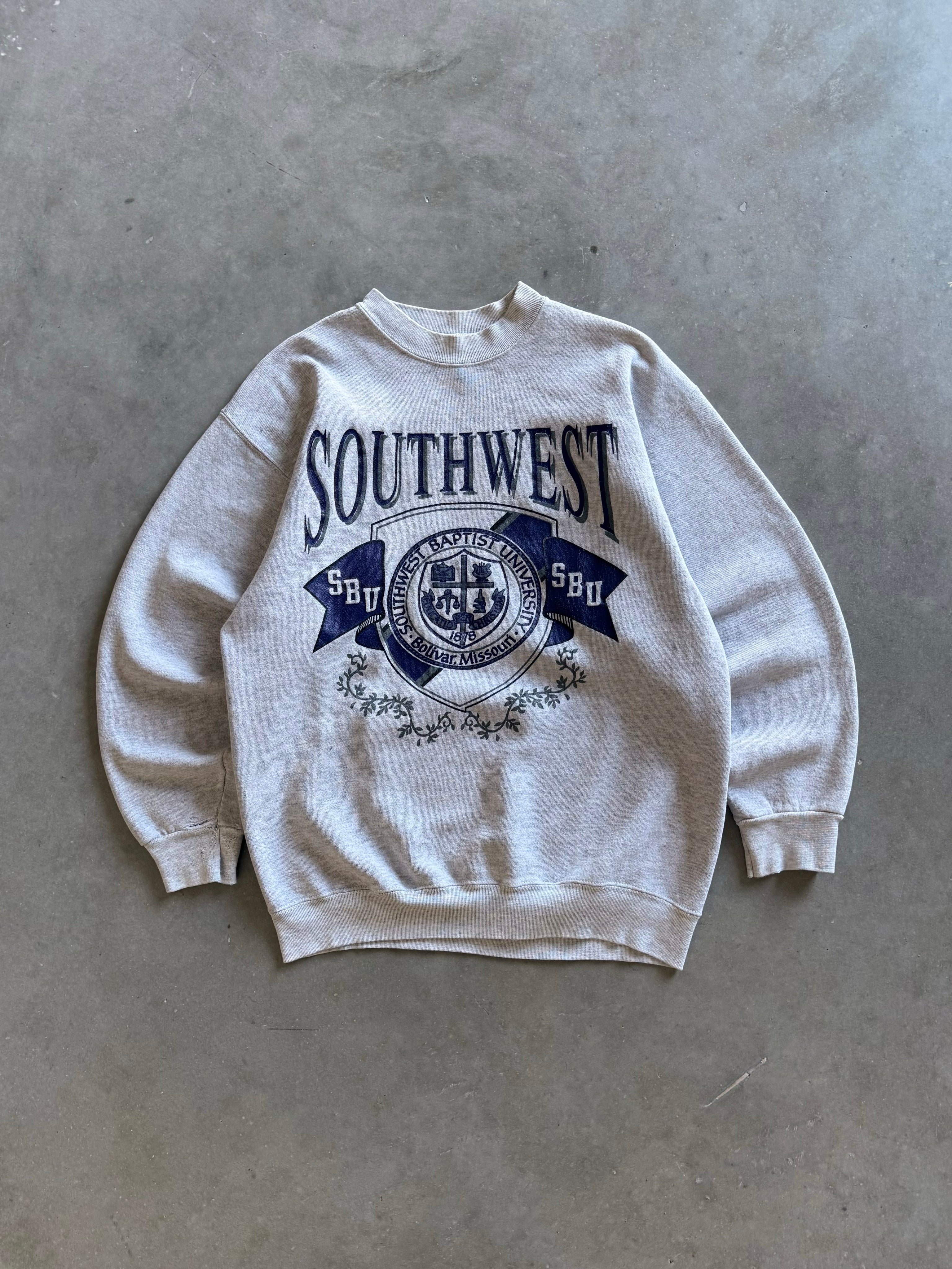 Vintage 90s (90s) Southwest Baptist University Sweatshirt (Xl)