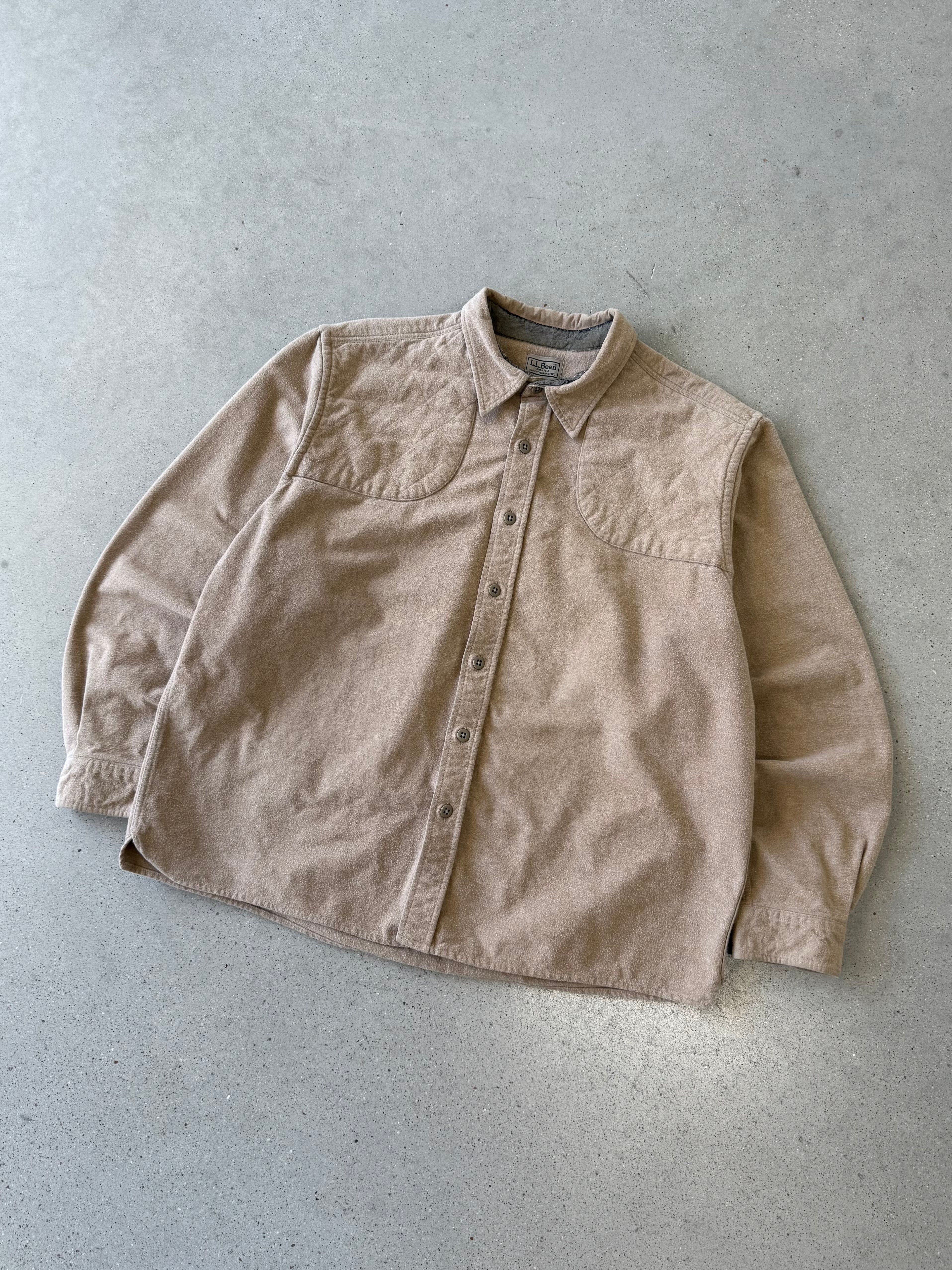 Vintage L.L. Bean Tan Button-up - L