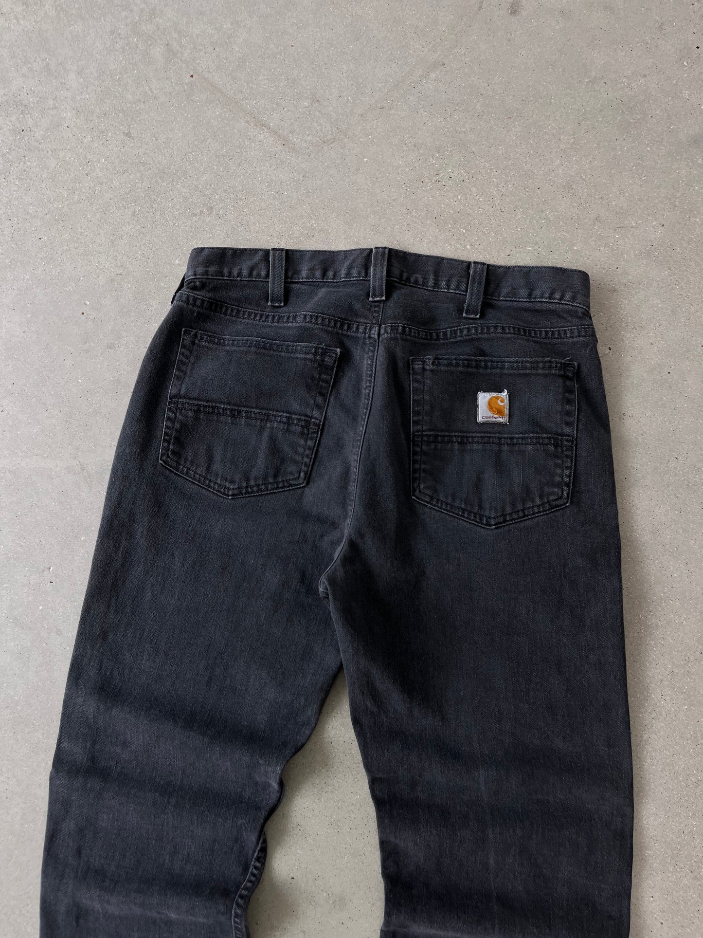 Vintage Carhartt Black Denim - 34 W