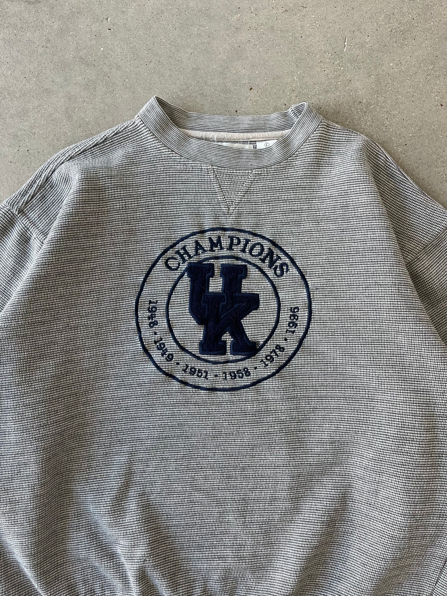 Vintage 1996 University of Kansas Crewneck - L