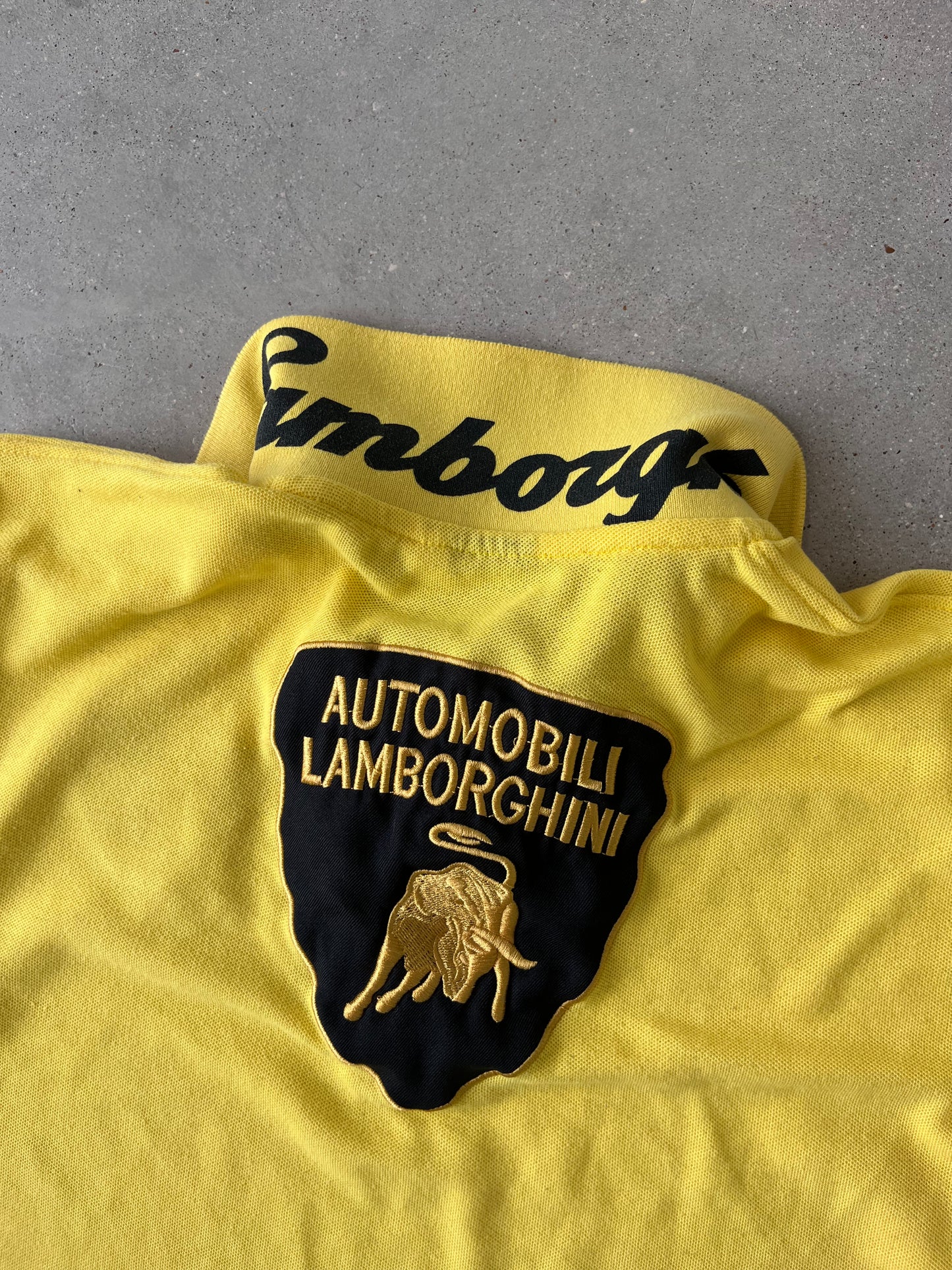 Vintage Automobil Lamborghini Polo Shirt - XL