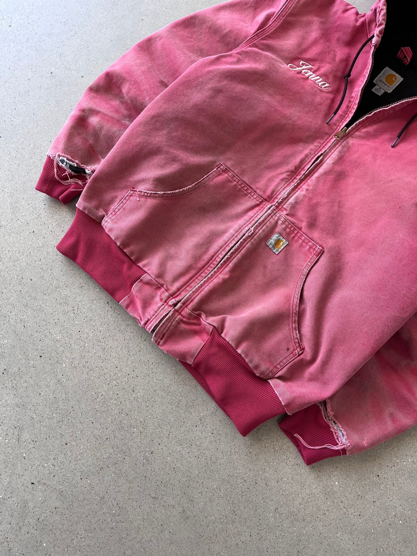 Vintage Carhartt Pink Active Jacket - M