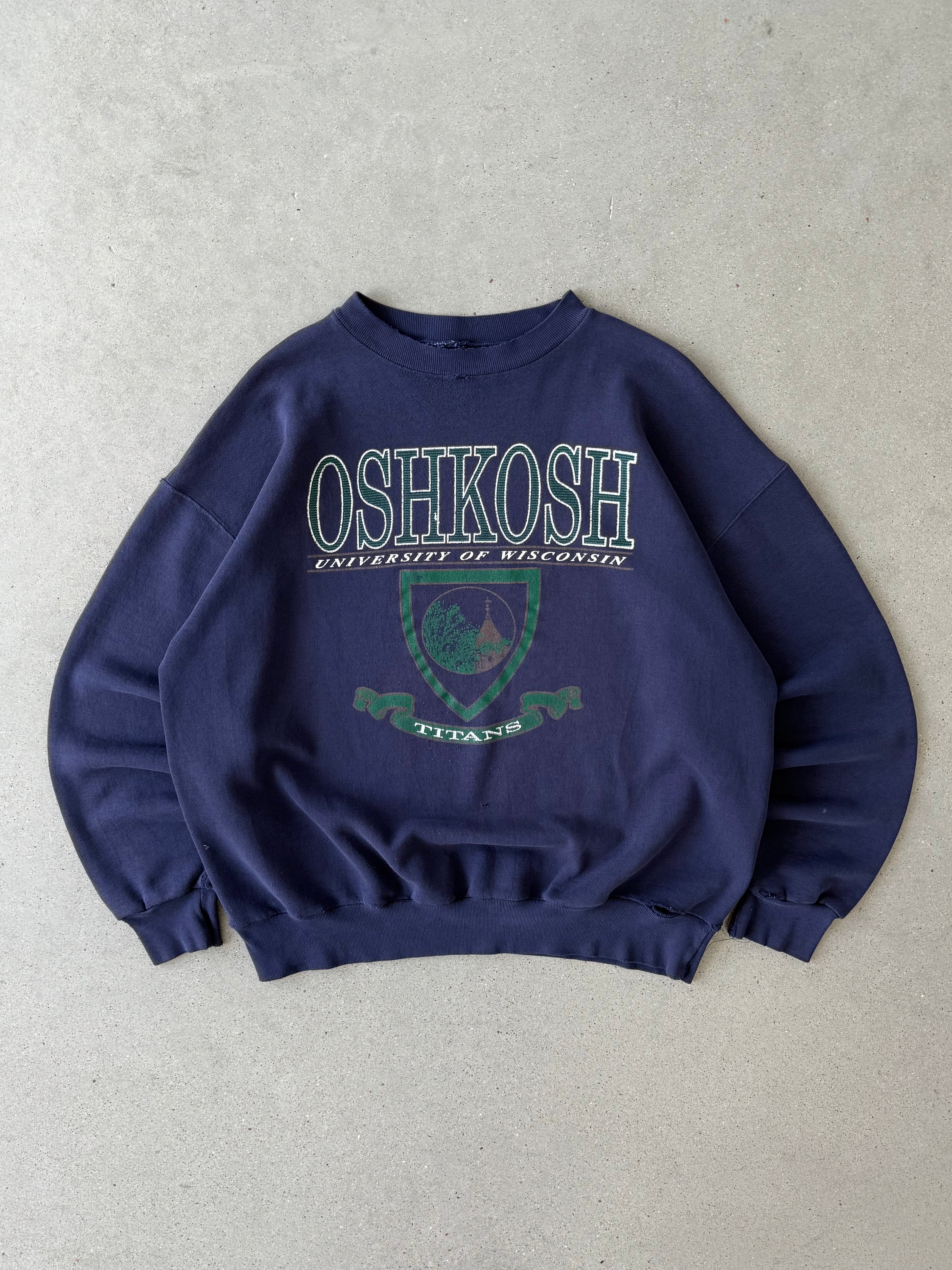 Vintage Oshkosh University of Wisconsin Crewneck - XL
