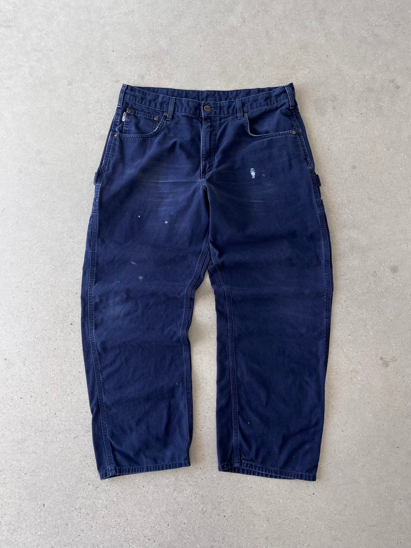 Vintage Carhartt Navy Carpenter Pants - 36x30