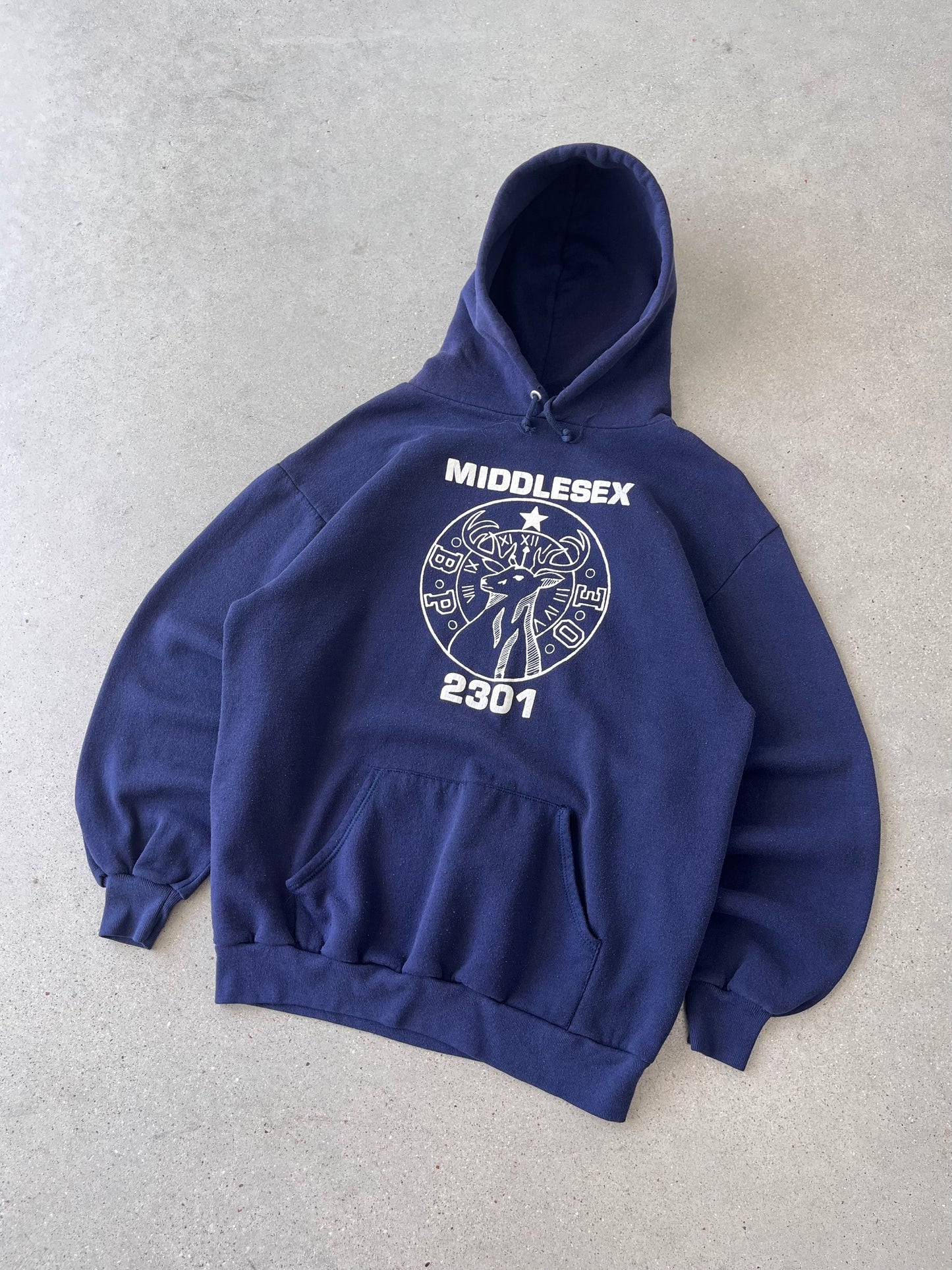 Vintage Middlesex 2301 Hoodie - XL