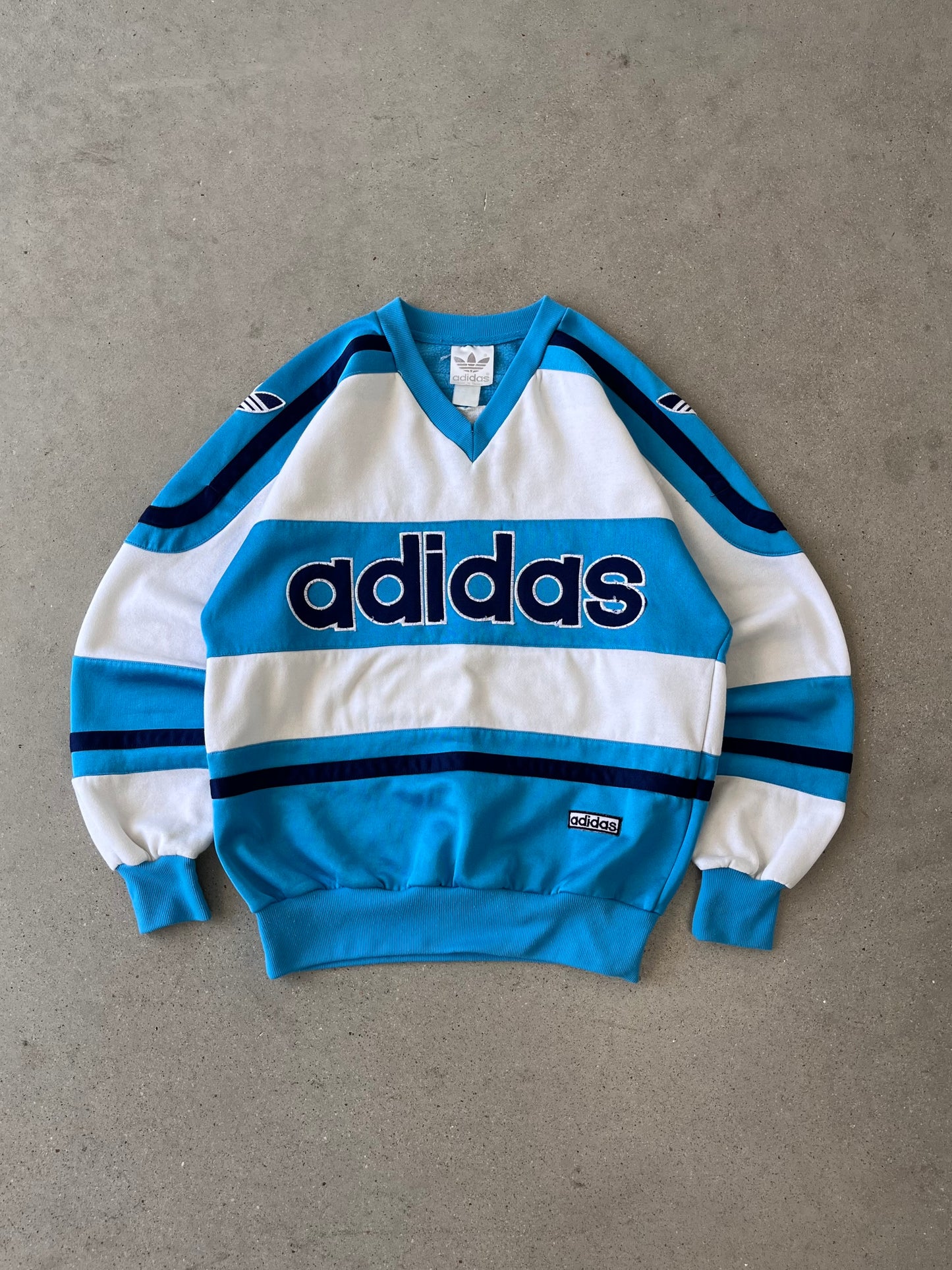 Vintage 90s Adidas Spell-out Sweatshirt - M