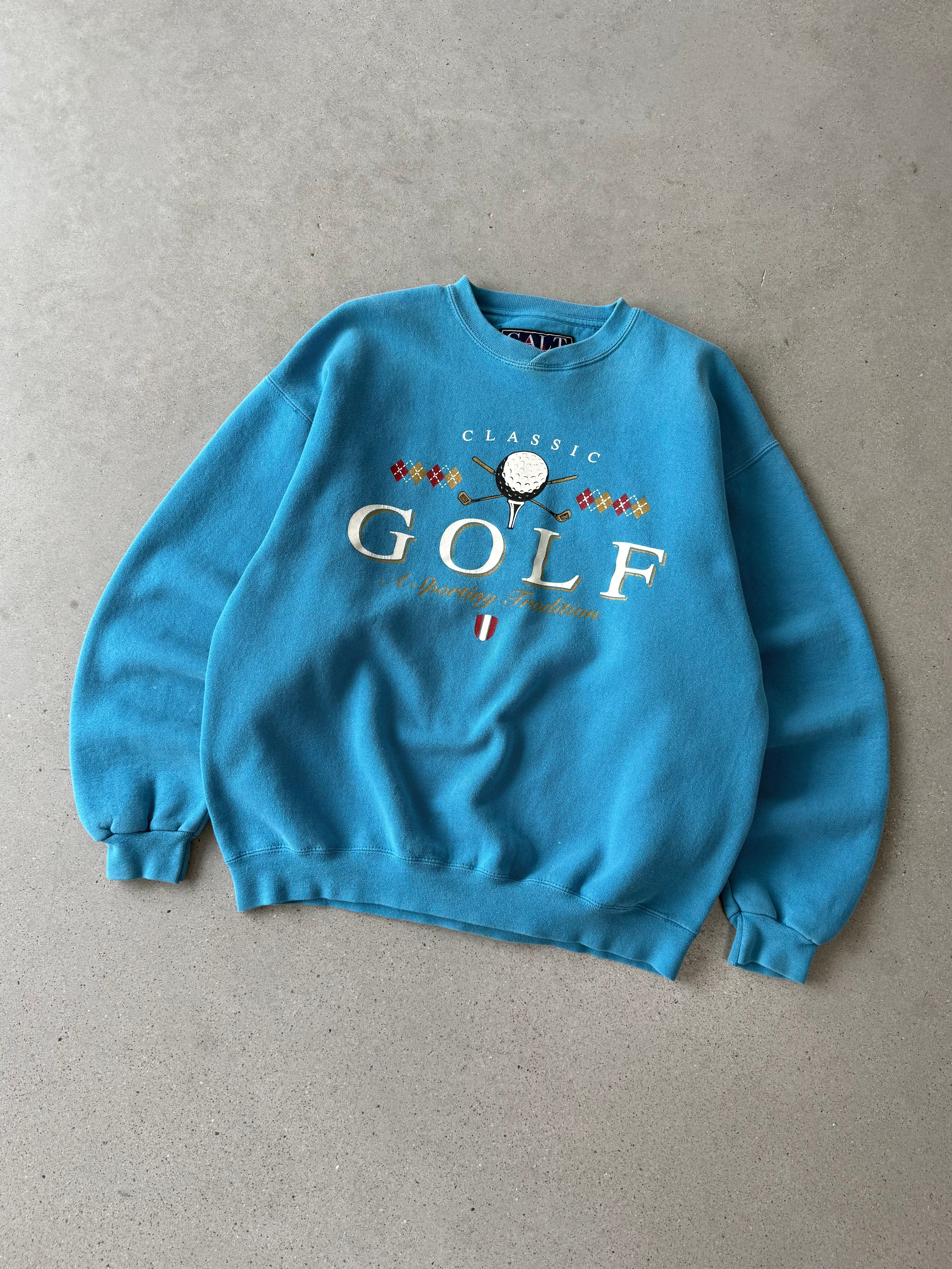 Vintage 1990s Classic Golf Crewneck - L