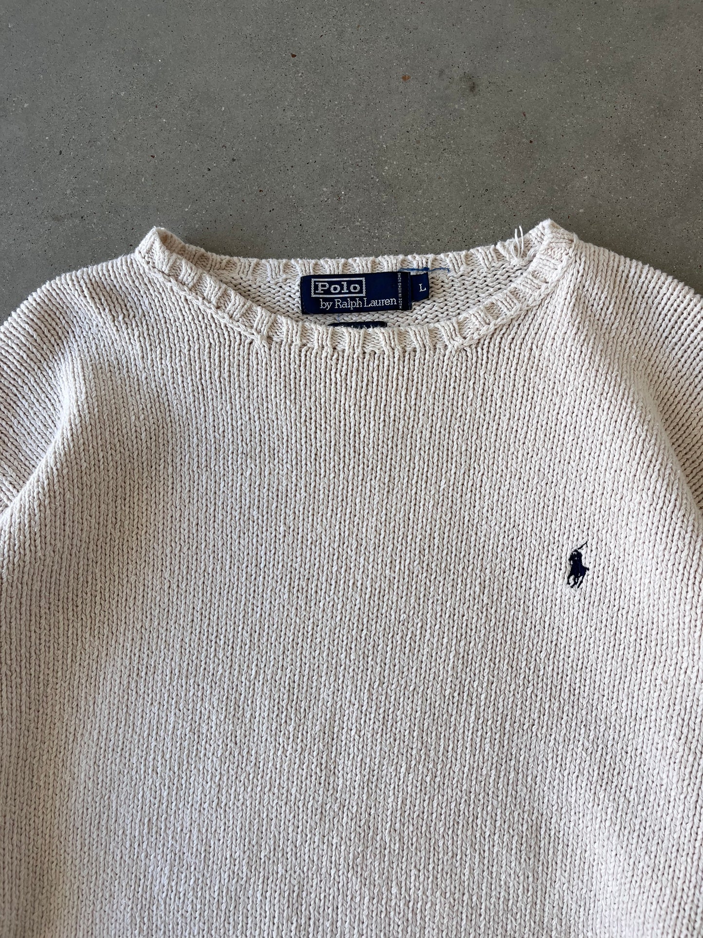 Vintage Polo Ralph Lauren Knitted Sweater - L