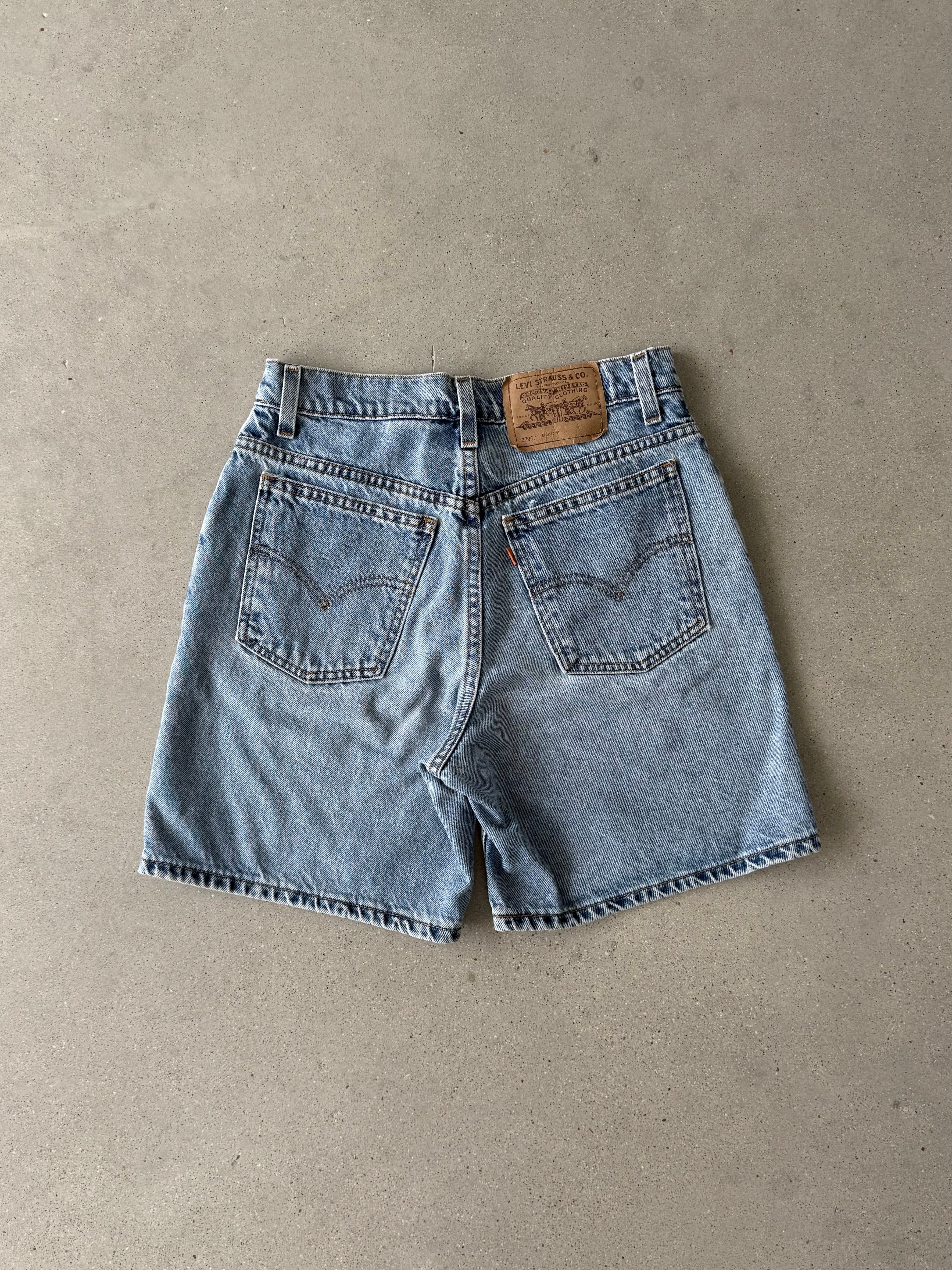 Vintage Women's Orange Tab Levi's Jorts - 5
