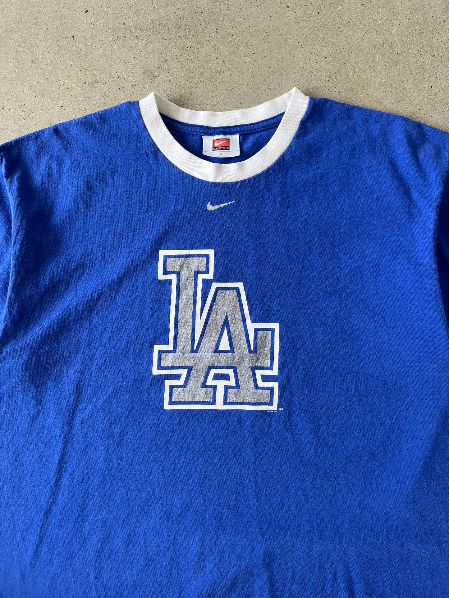 Vintage Nike LA Center Swoosh Tee - L