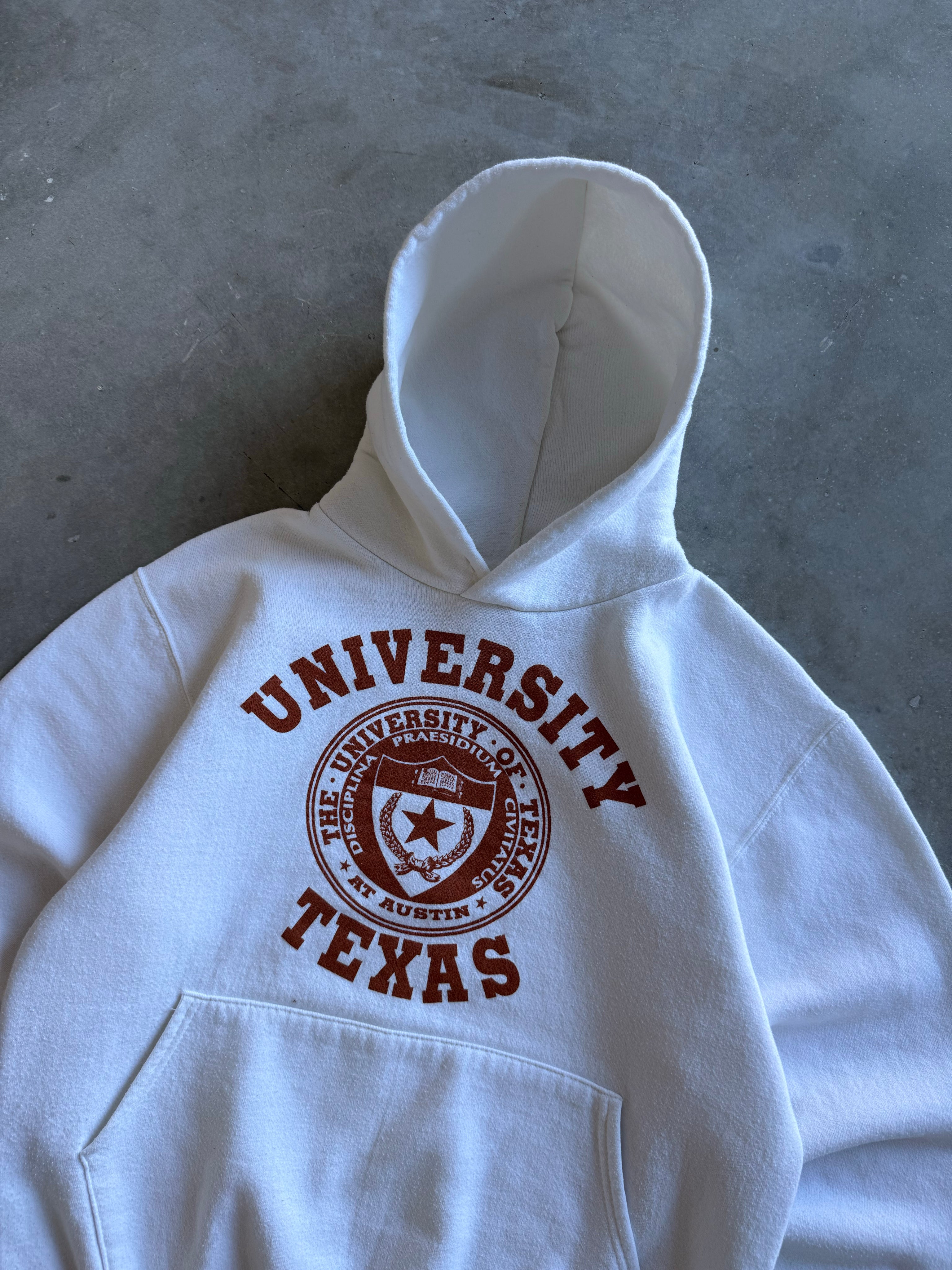 Vintage 1990s Texas Longhorns Russell Athletic Hoodie (L)