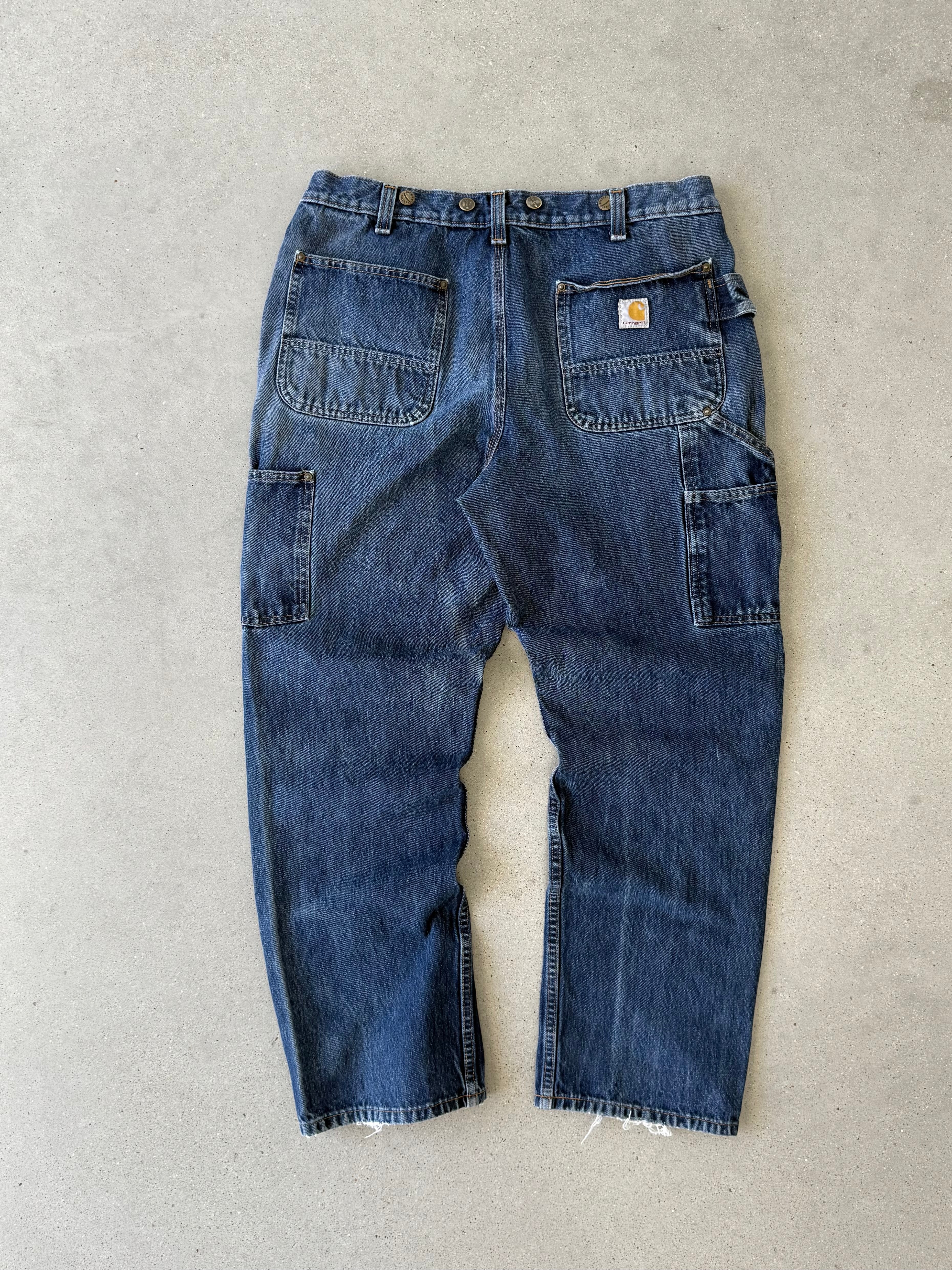 Vintage Carhartt Denim Double Knees - 34x30