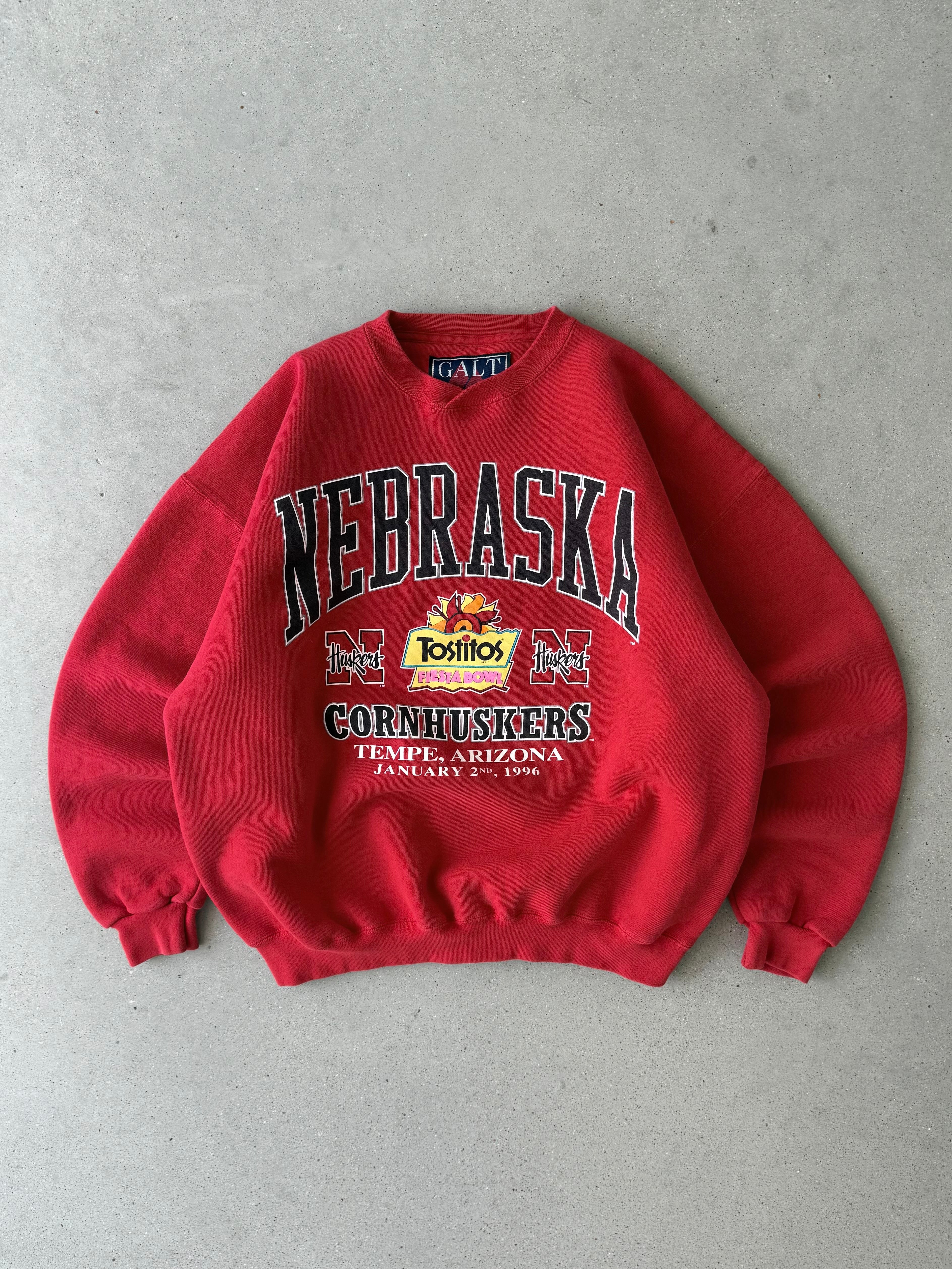 Vintage Nebraska Huskers Fiesta Bowl Crewneck - XL