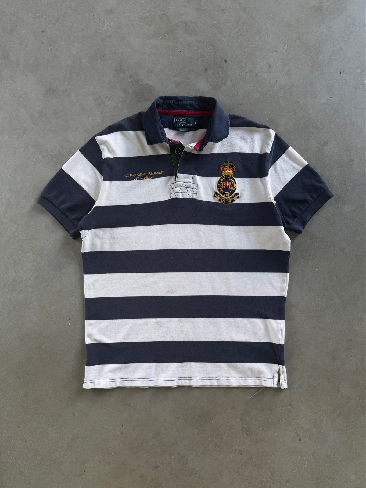 Vintage 2000s Striped Polo Ralph Lauren Polo (L)