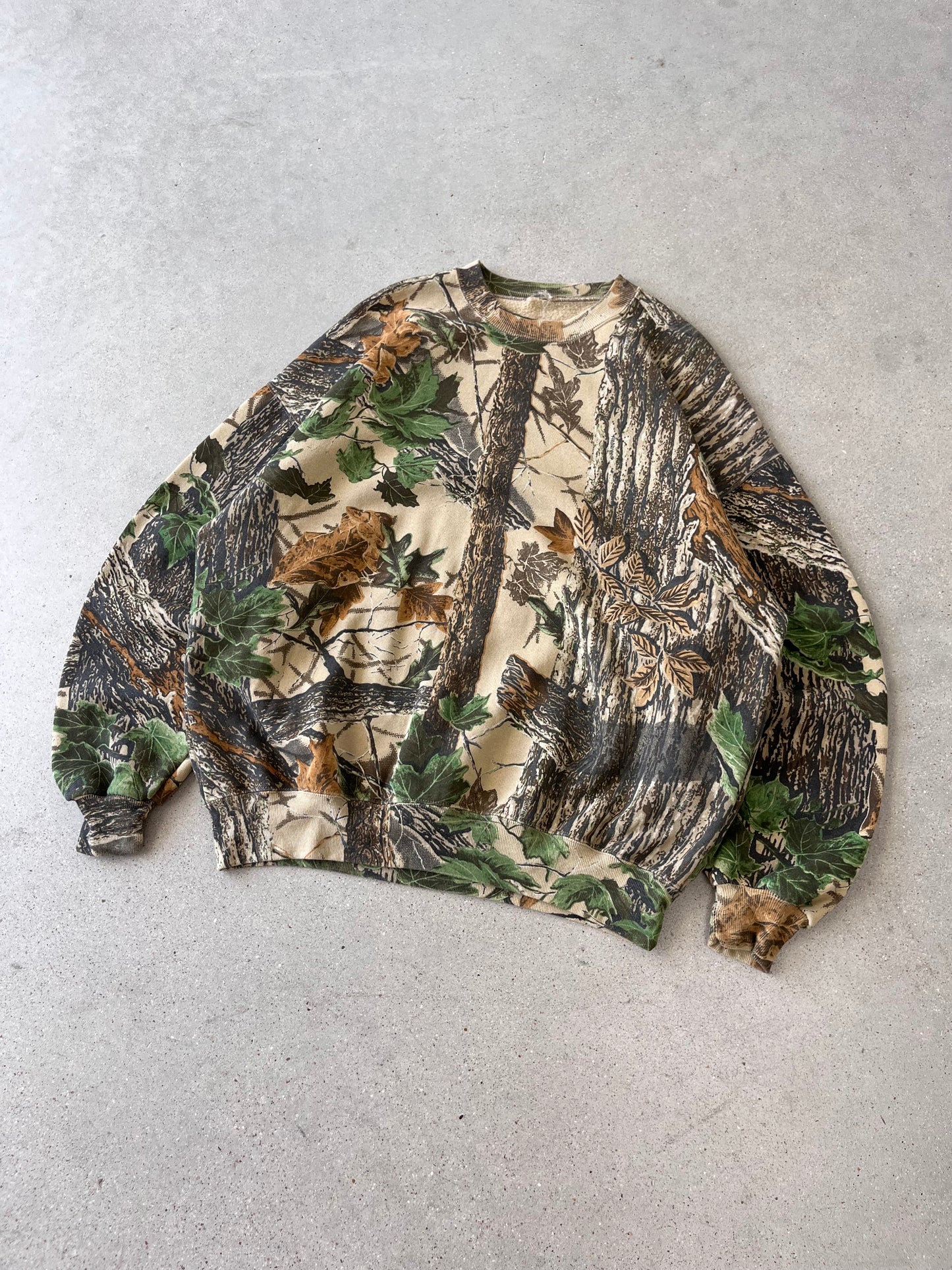 Vintage Realtree Camo Crewneck - XXL