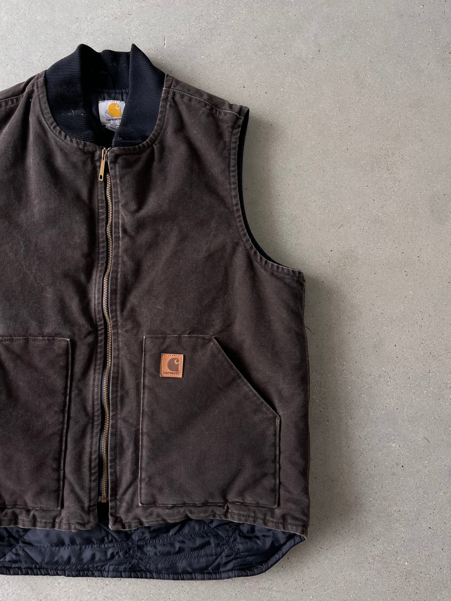 Vintage Carhartt Brown Vest - L