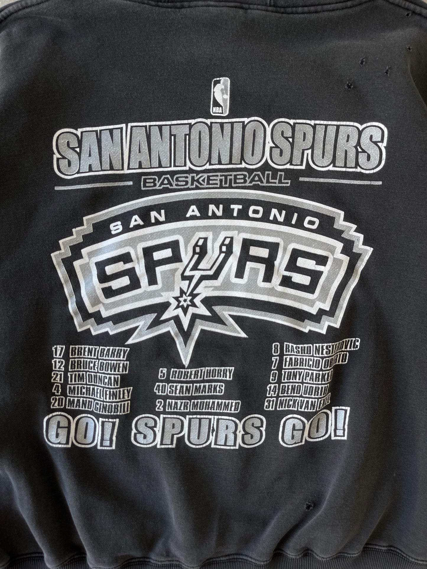 Vintage 2000s San Antonio Spurs Hoodie - XL