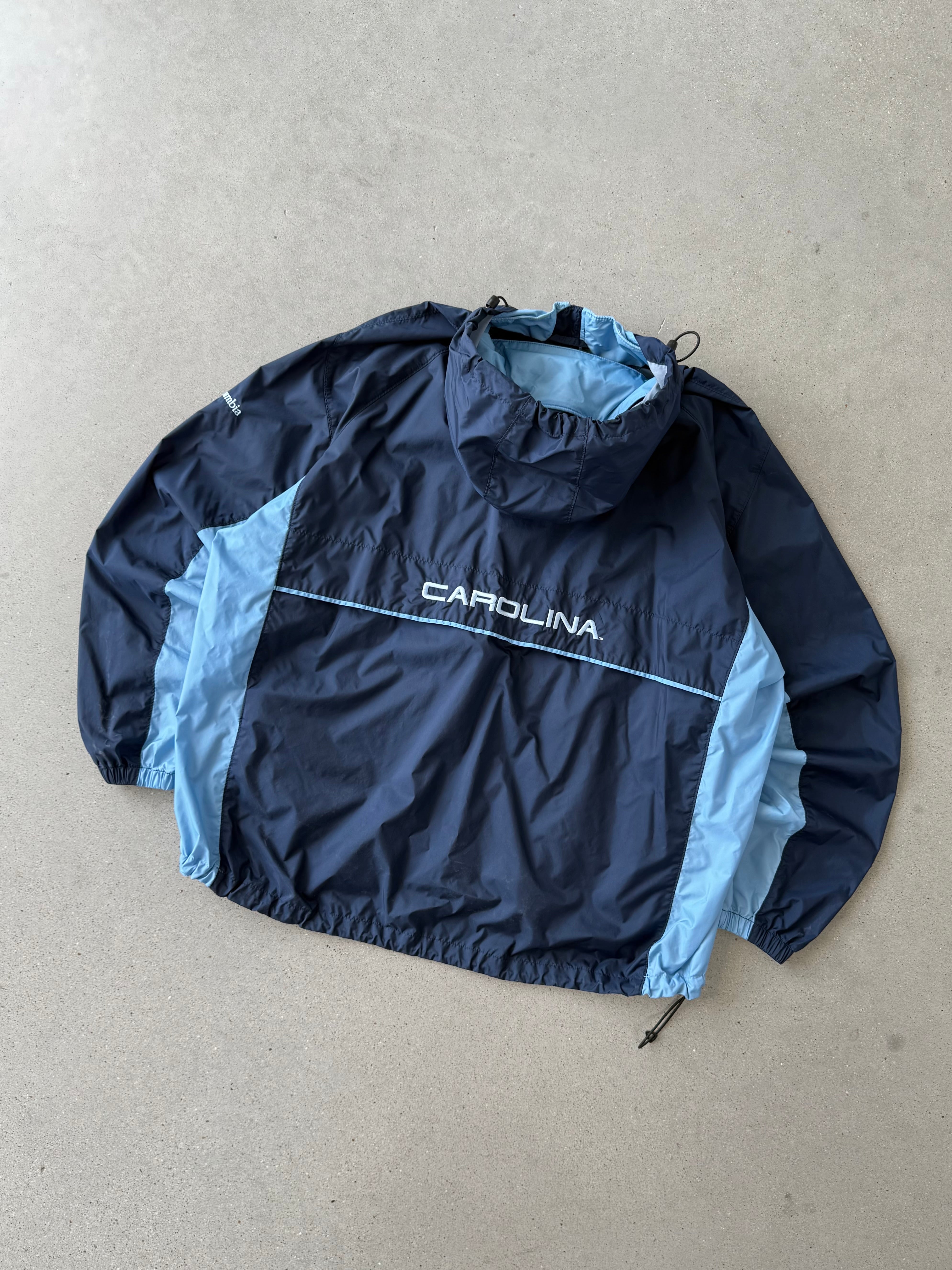 Vintage North Carolina Tar Heels Columbia Windbreaker - XXL