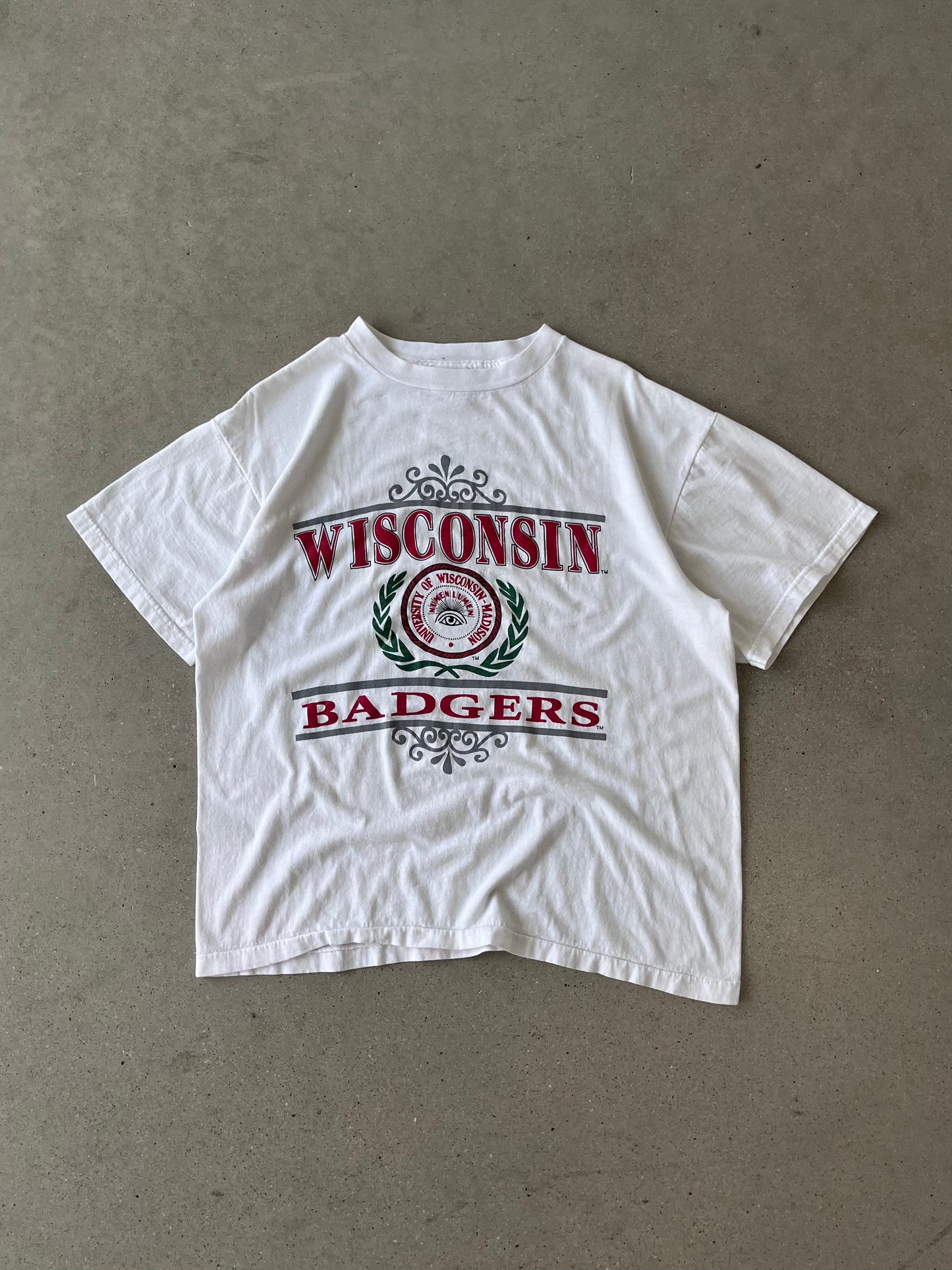 Vintage Wisconsin Badgers Tee - L