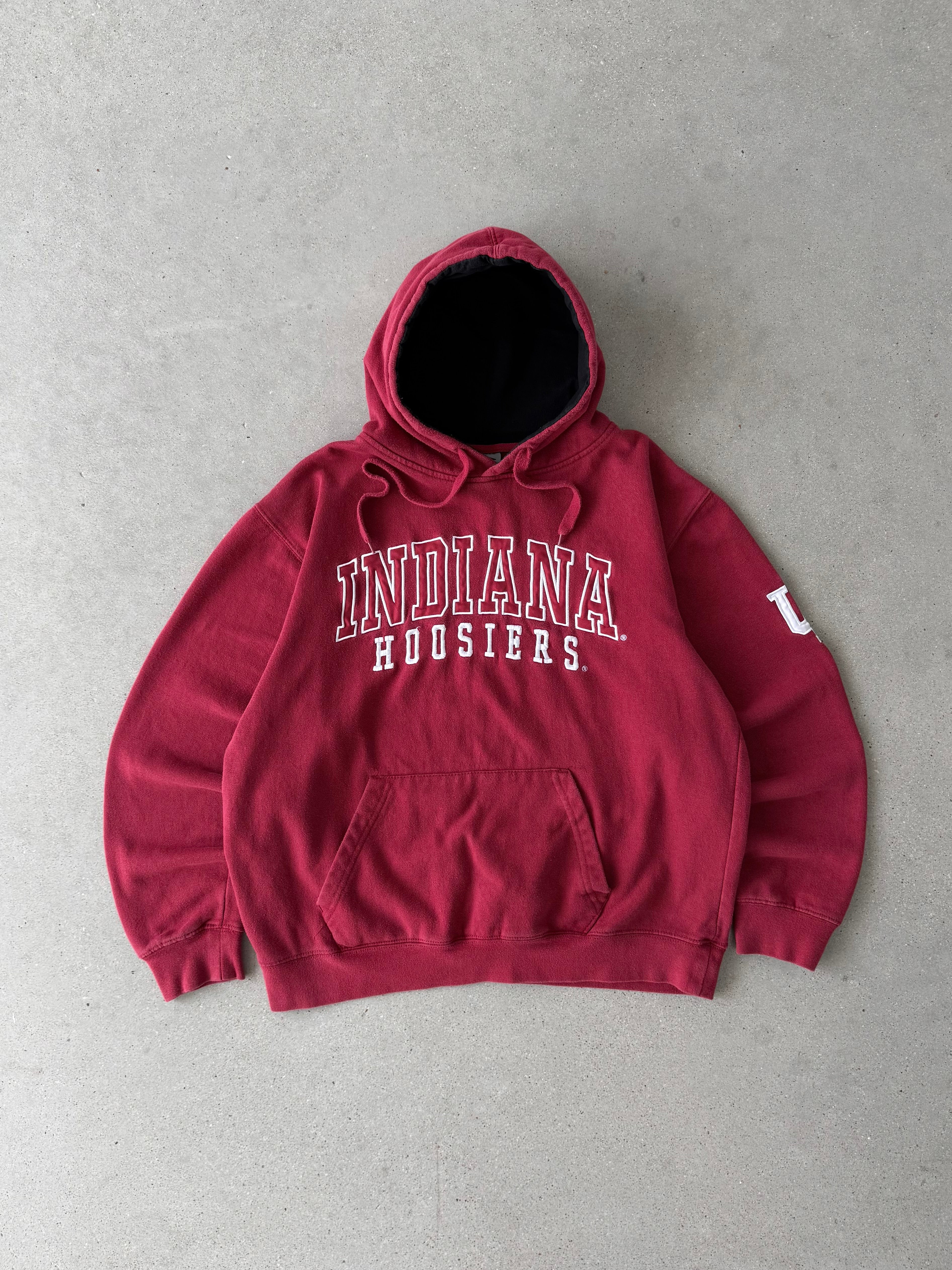 Vintage Indiana Hoosiers Hoodie - L