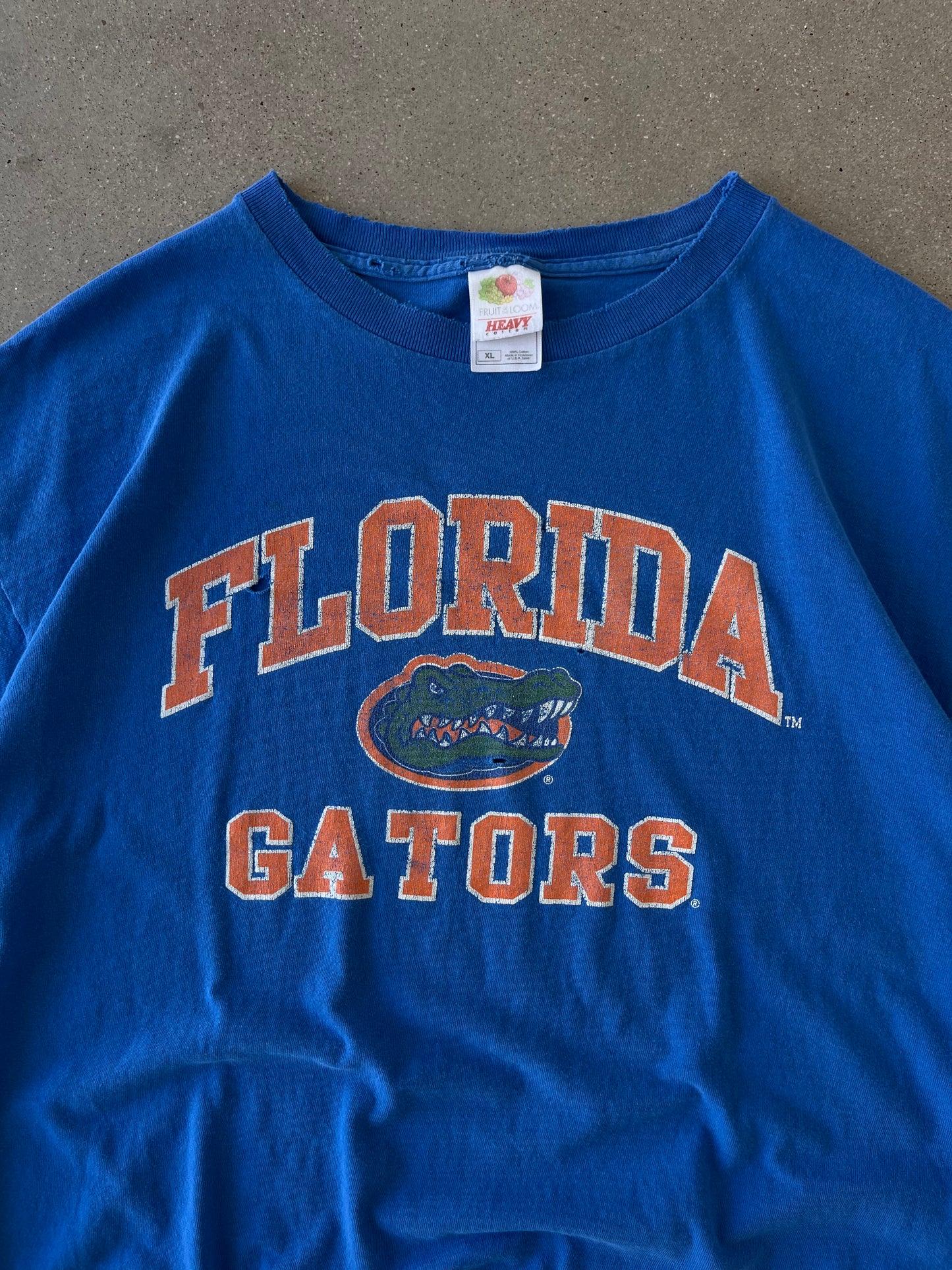 Vintage Distressed Florida Gators Tee - XL