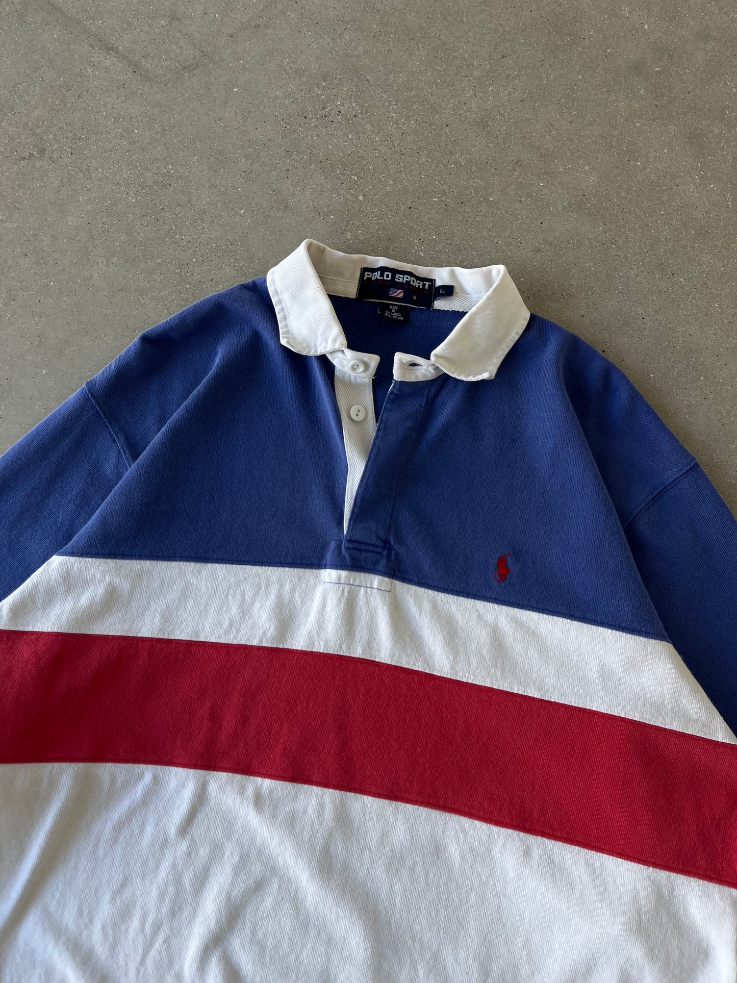 Vintage Ralph Lauren Rugby Long Sleeve - L