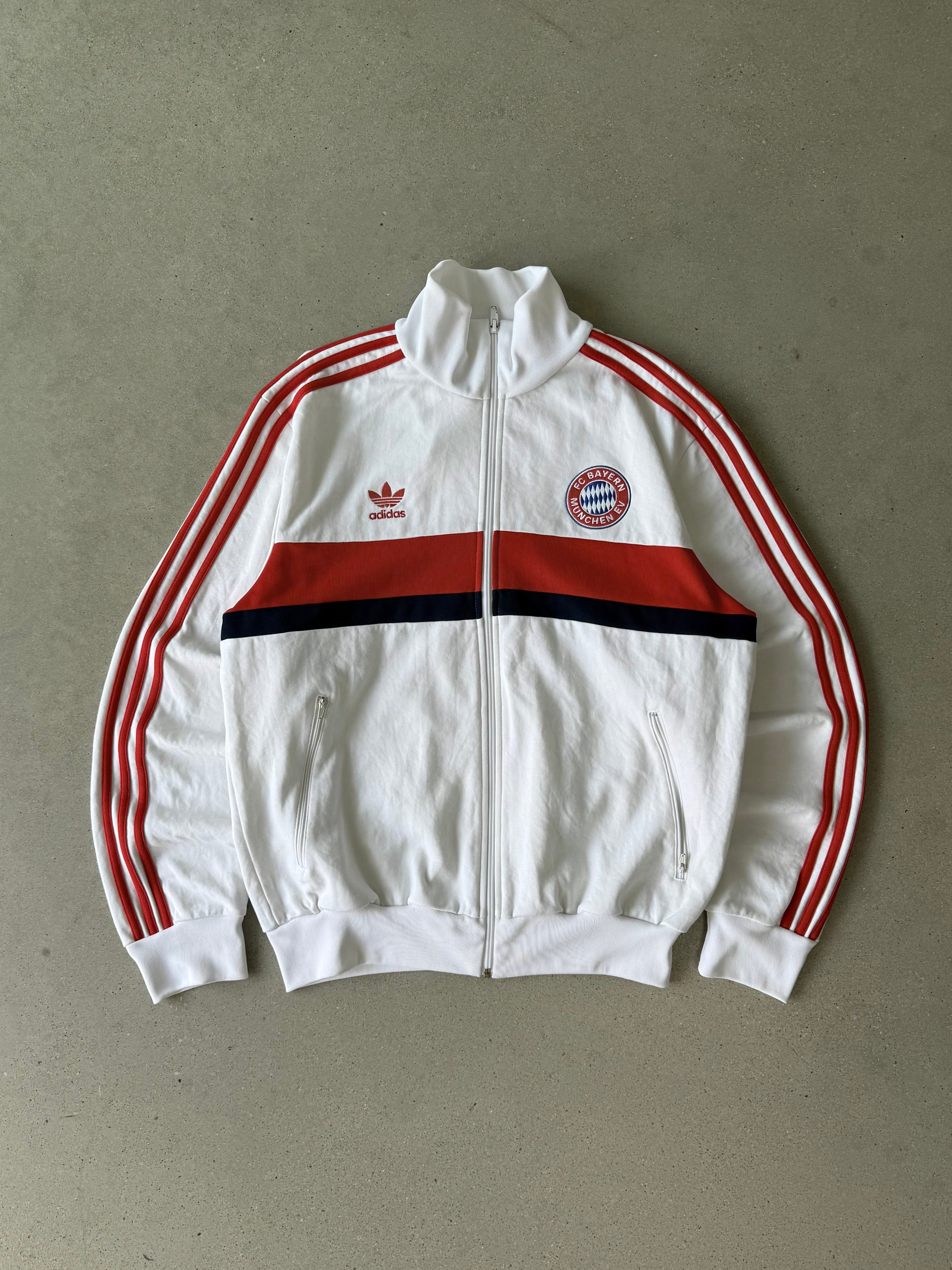 Vintage Adidas F.C. Bayern Tracksuit Jacket - L