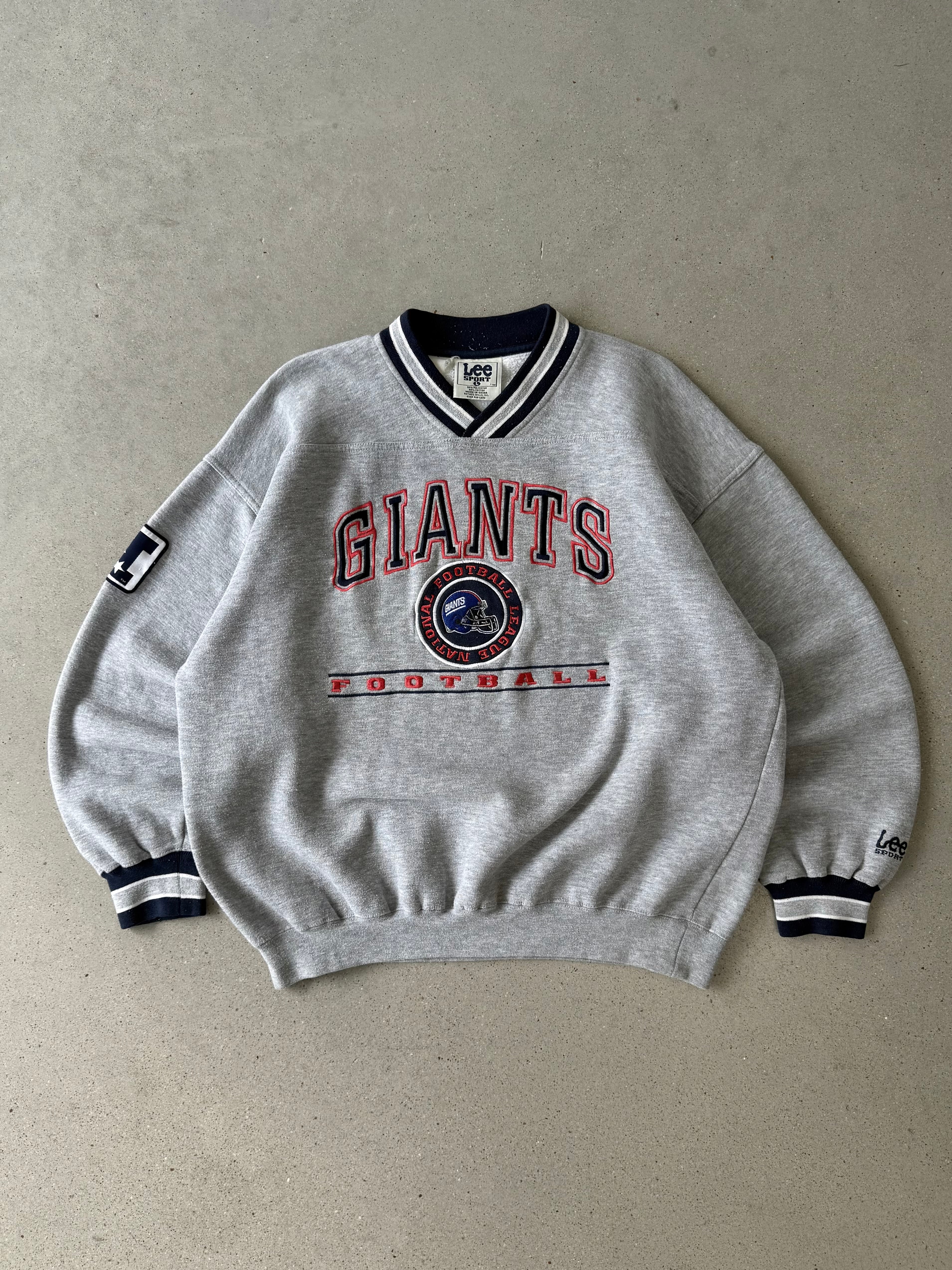 Vintage NY Giants Gray Crewneck - L