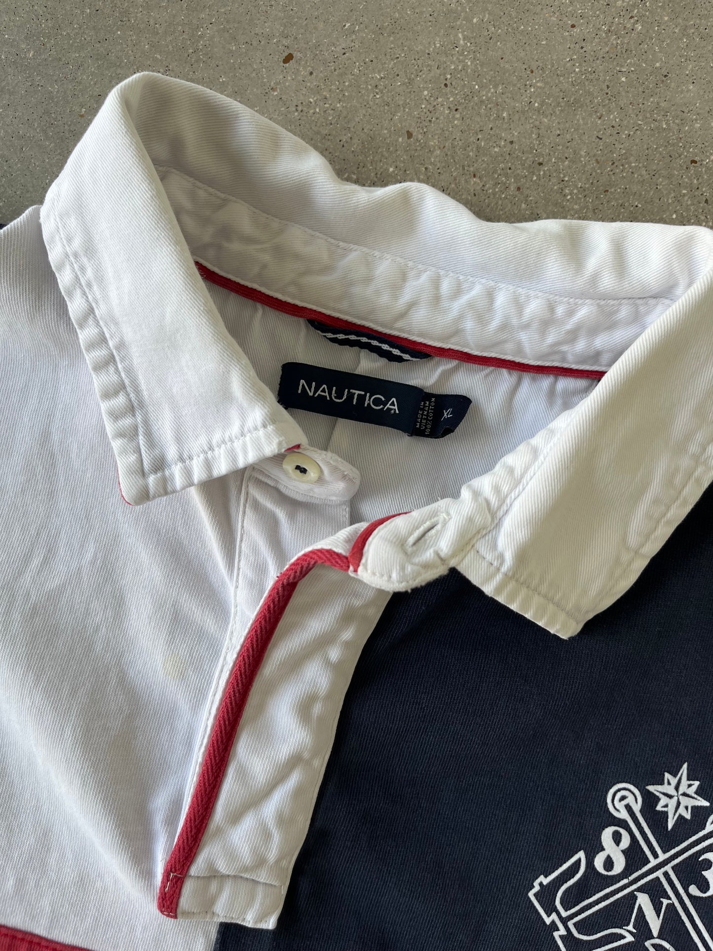 Vintage Nautica North Sea Passage Polo #19 - XL