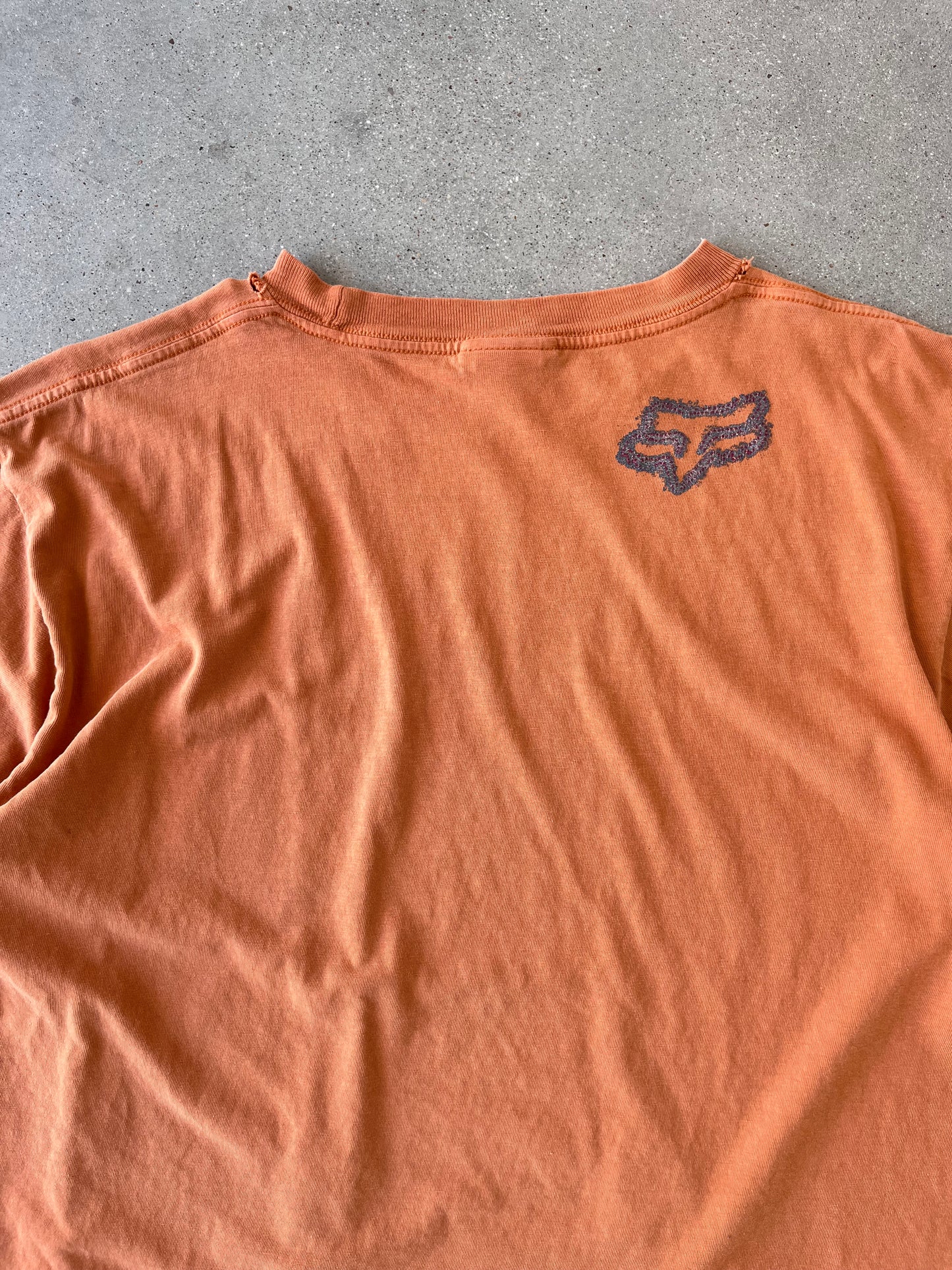 Vintage FOX Racing Burnt Orange Tee - L