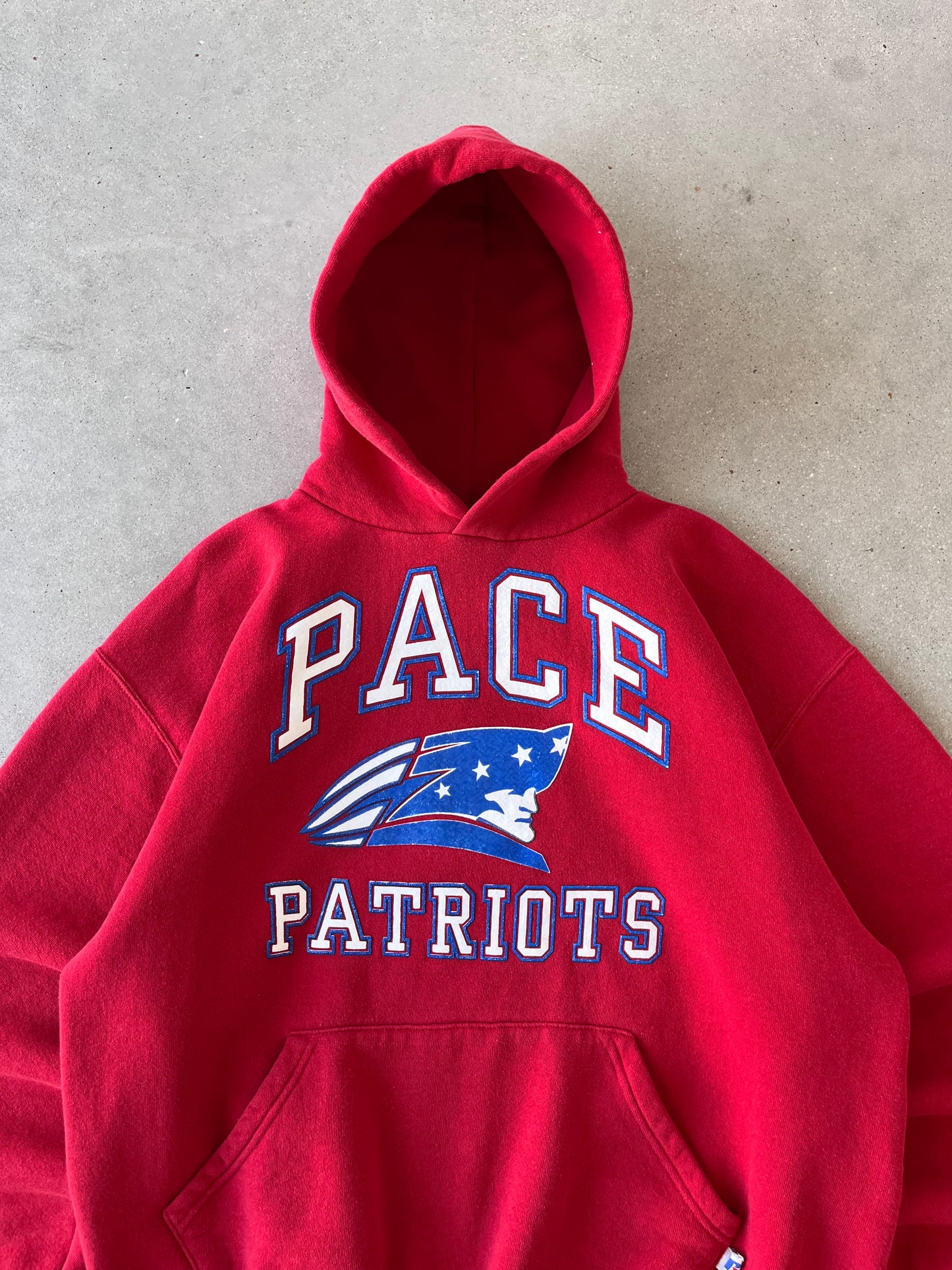 Vintage Pace Patriots Russell Athletic Hoodie - L