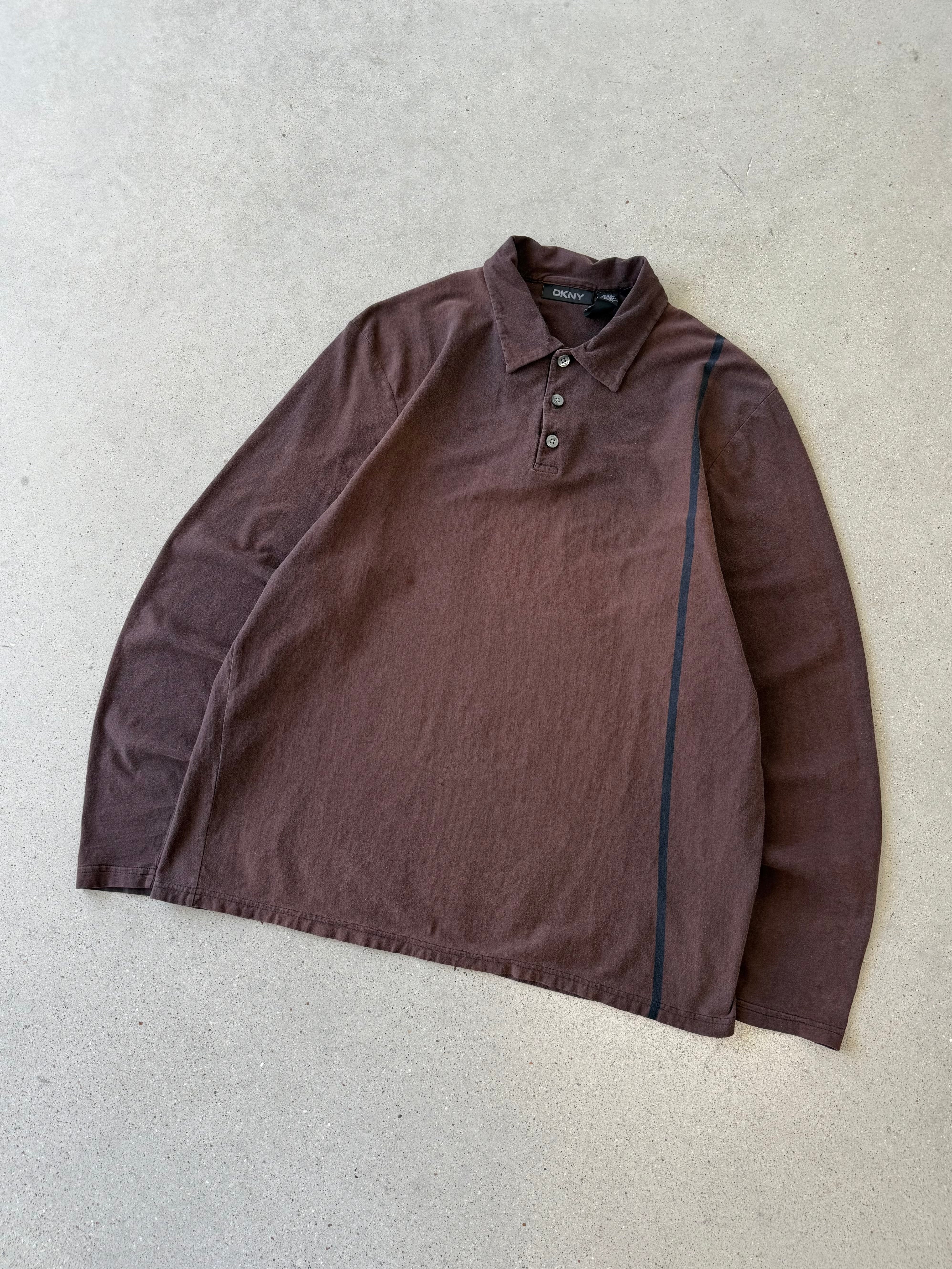 Vintage DKNY Polo Long Sleeve - M