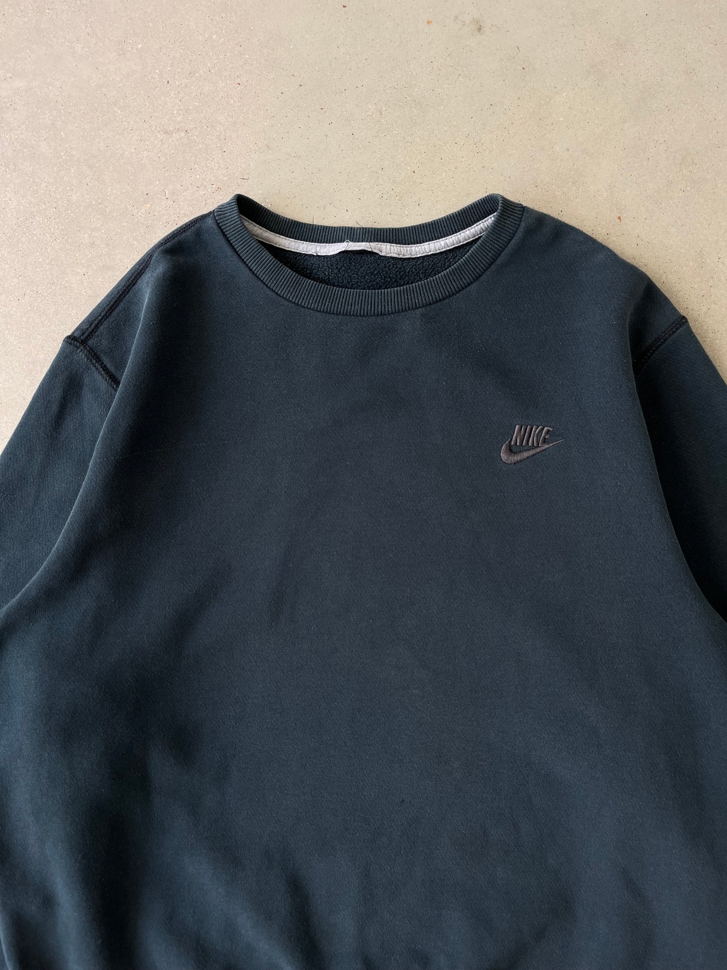 Vintage Nike Black Tonal Crewneck