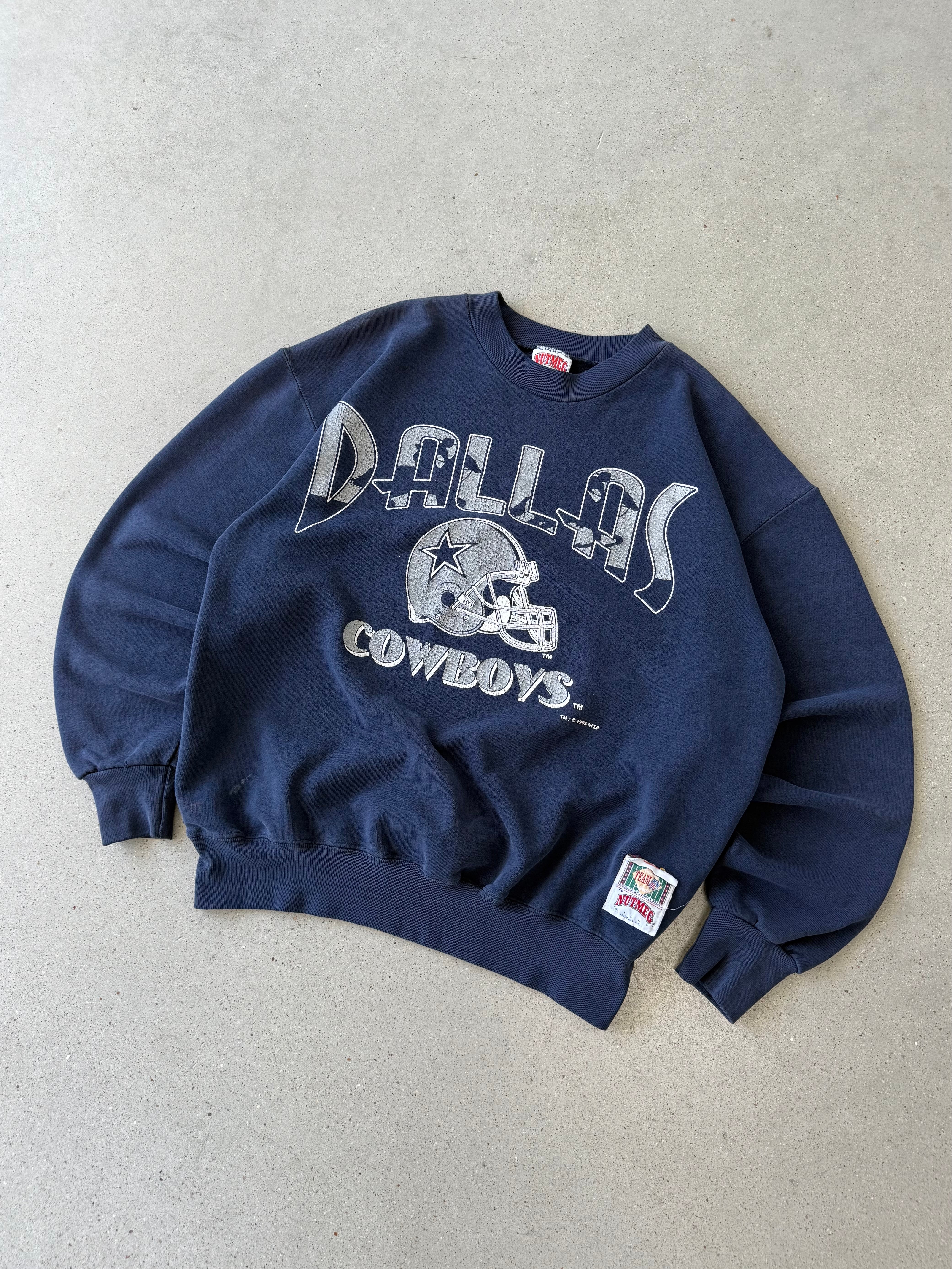 Vintage Dallas Cowboys 1993 Navy Sweatshirt  - M