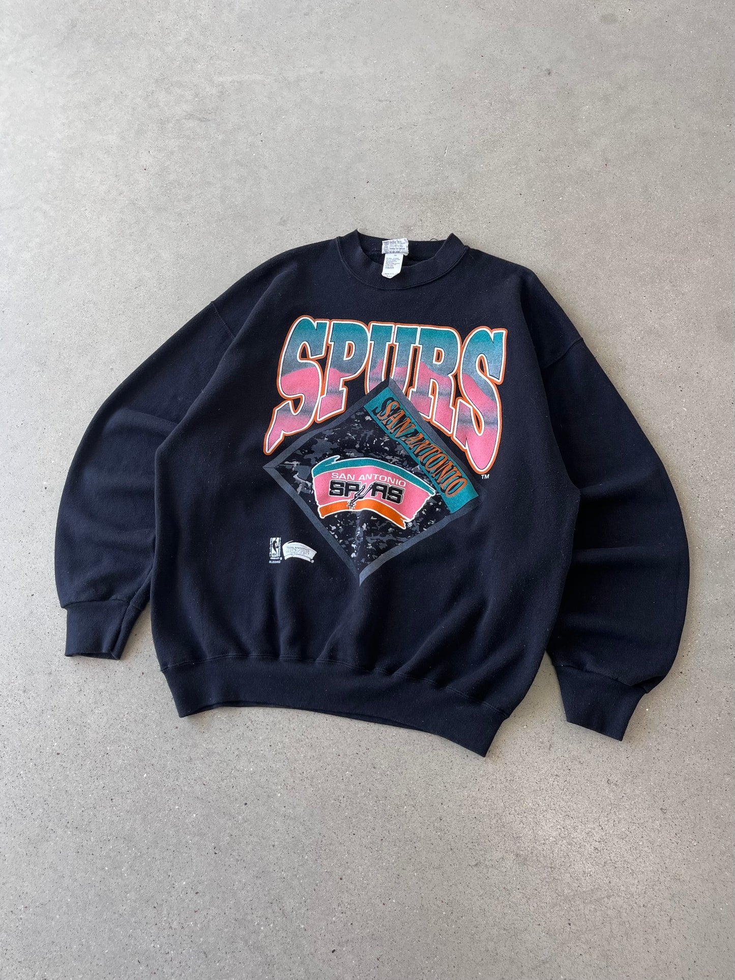 Vintage San Antonio Spurs Graphic Crewneck - XL