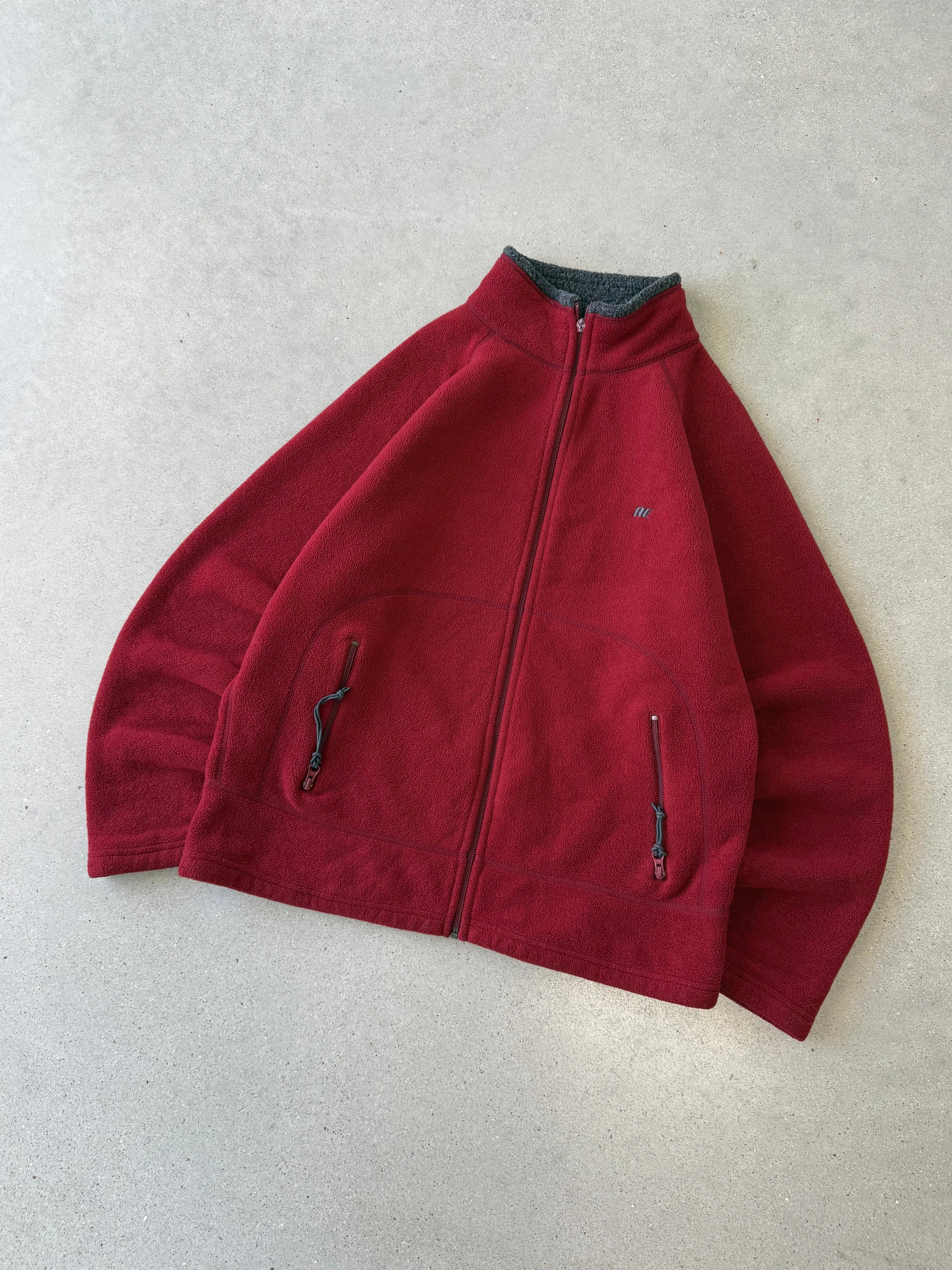Vintage American Eagle Fleece Jacket - L