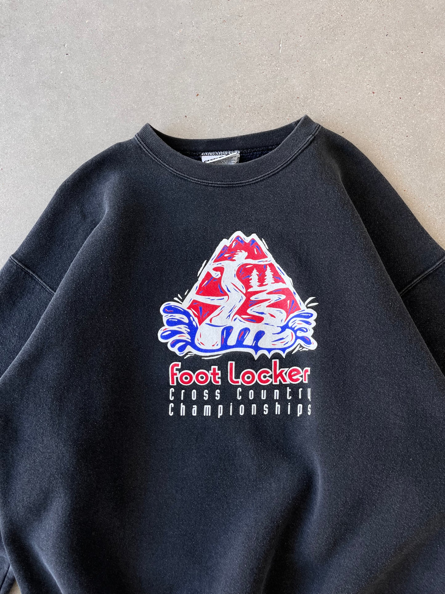 Vintage 90s Adidas Foot Locker Crewneck - L