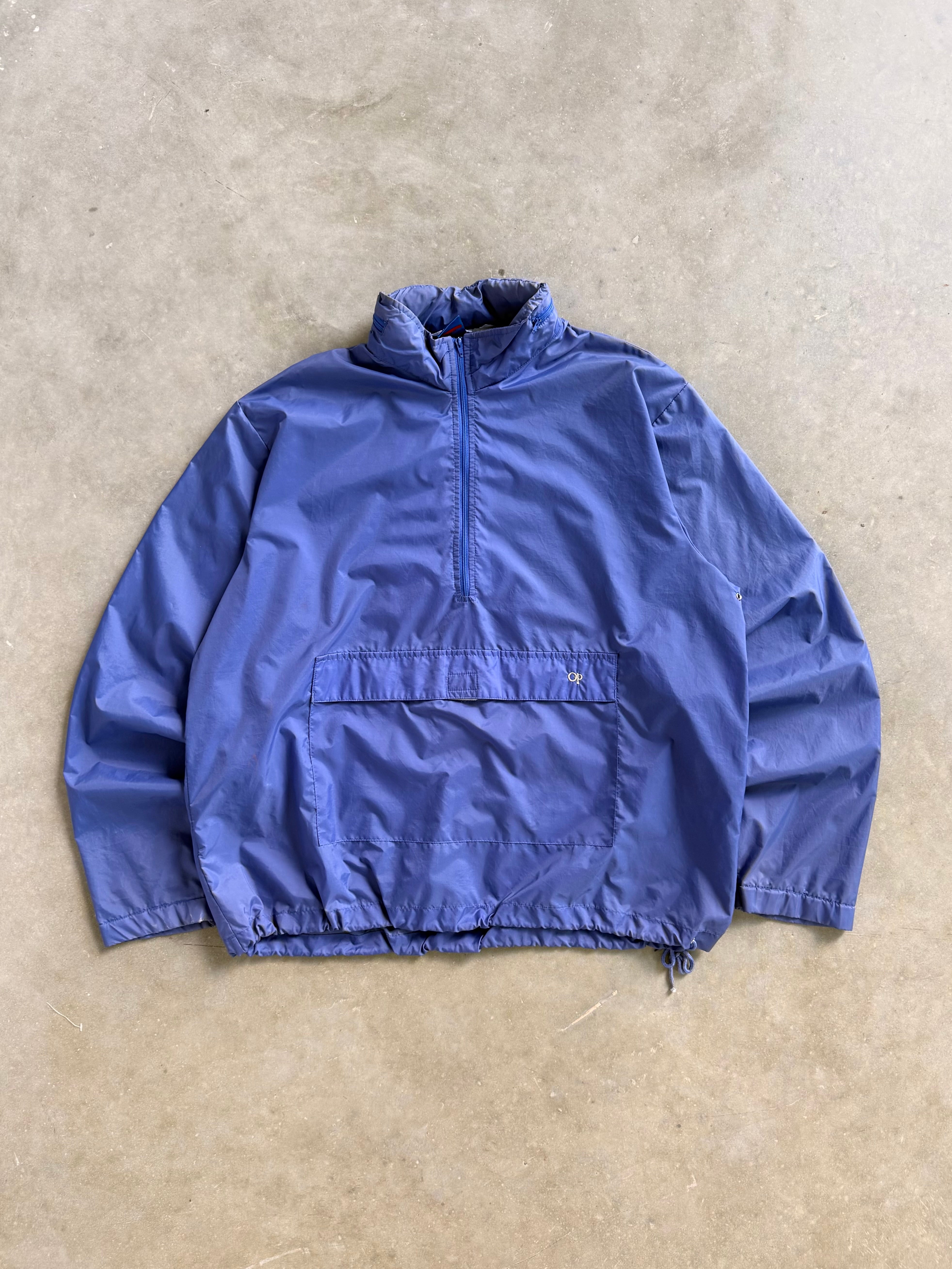 Vintage 1980s Ocean Pacific Anorak Pullover Jacket - XL